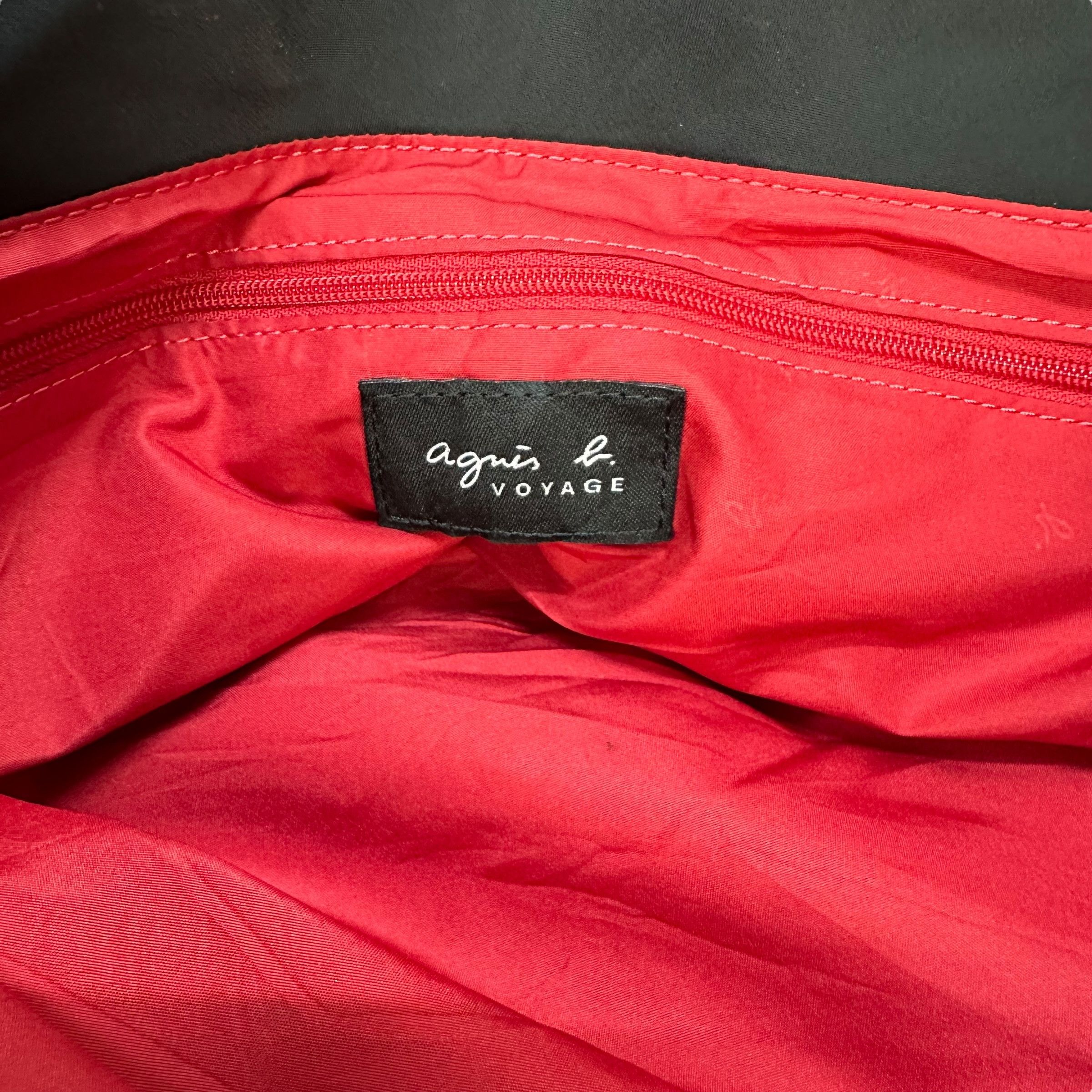 agnes b. agnes b. Voyage Black Nylon Shoulder Tote Bag Size ONE SIZE - 16 Thumbnail