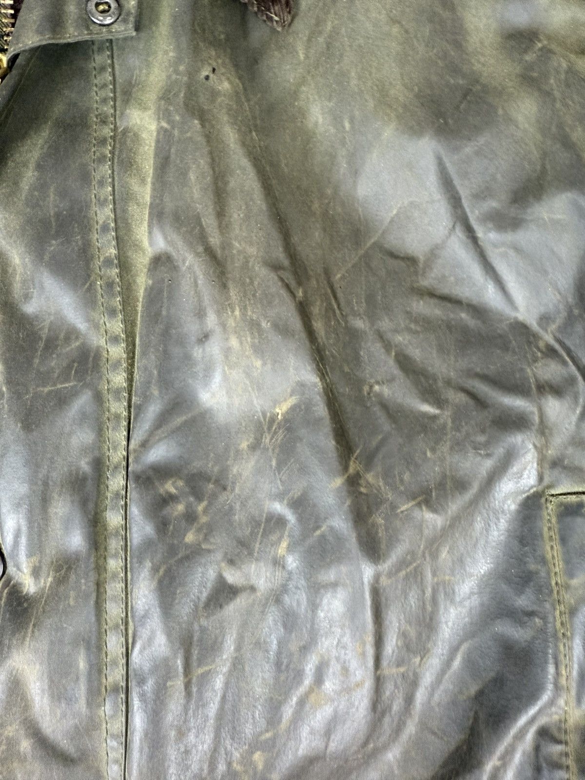 Barbour Barbour Wax Cotton Border Jacket Size US XL / EU 56 / 4 - 6 Thumbnail