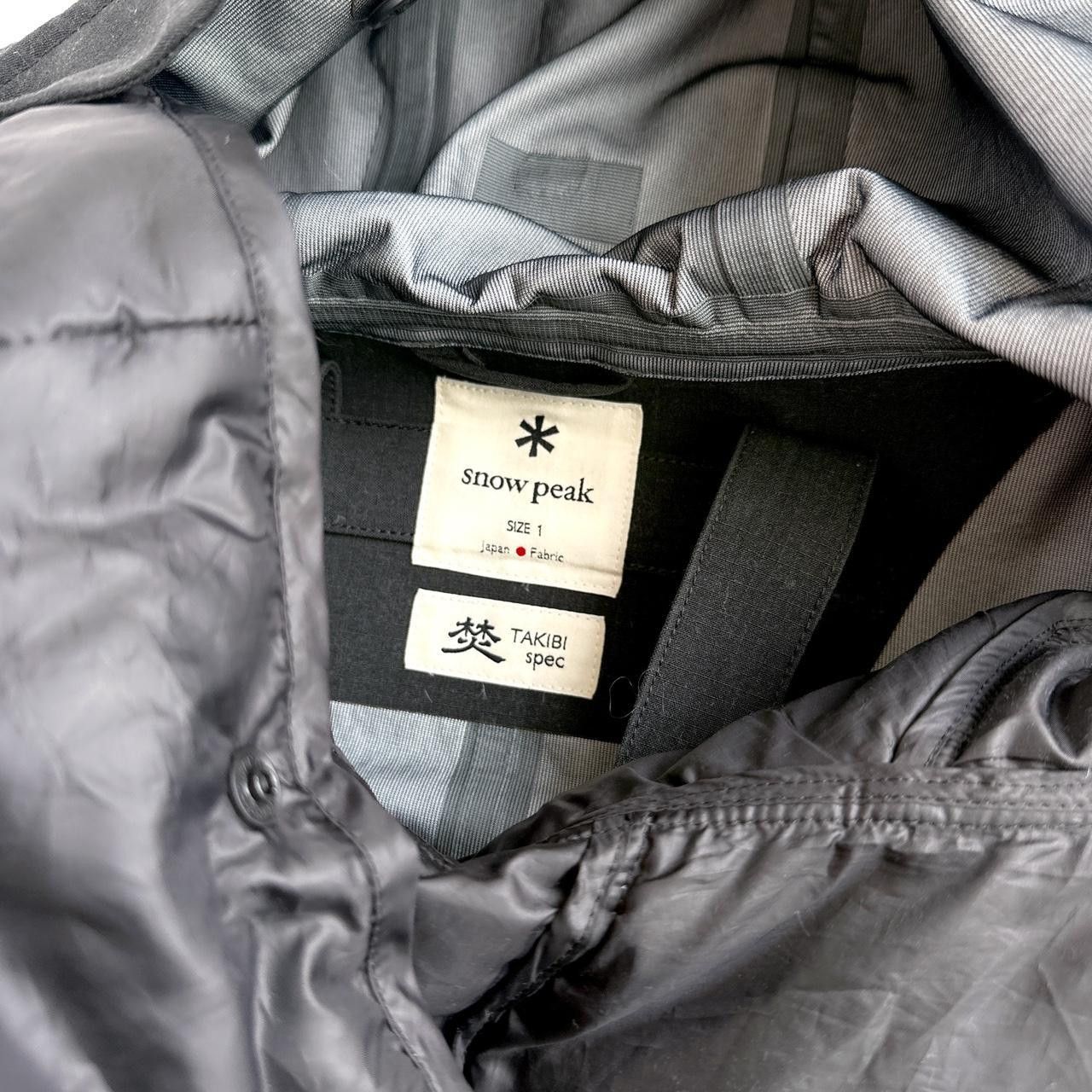 Snow Peak Snow peak takibi 3 in 1 flame retardant camping rain jacket Size US S / EU 44-46 / 1 - 3 Thumbnail