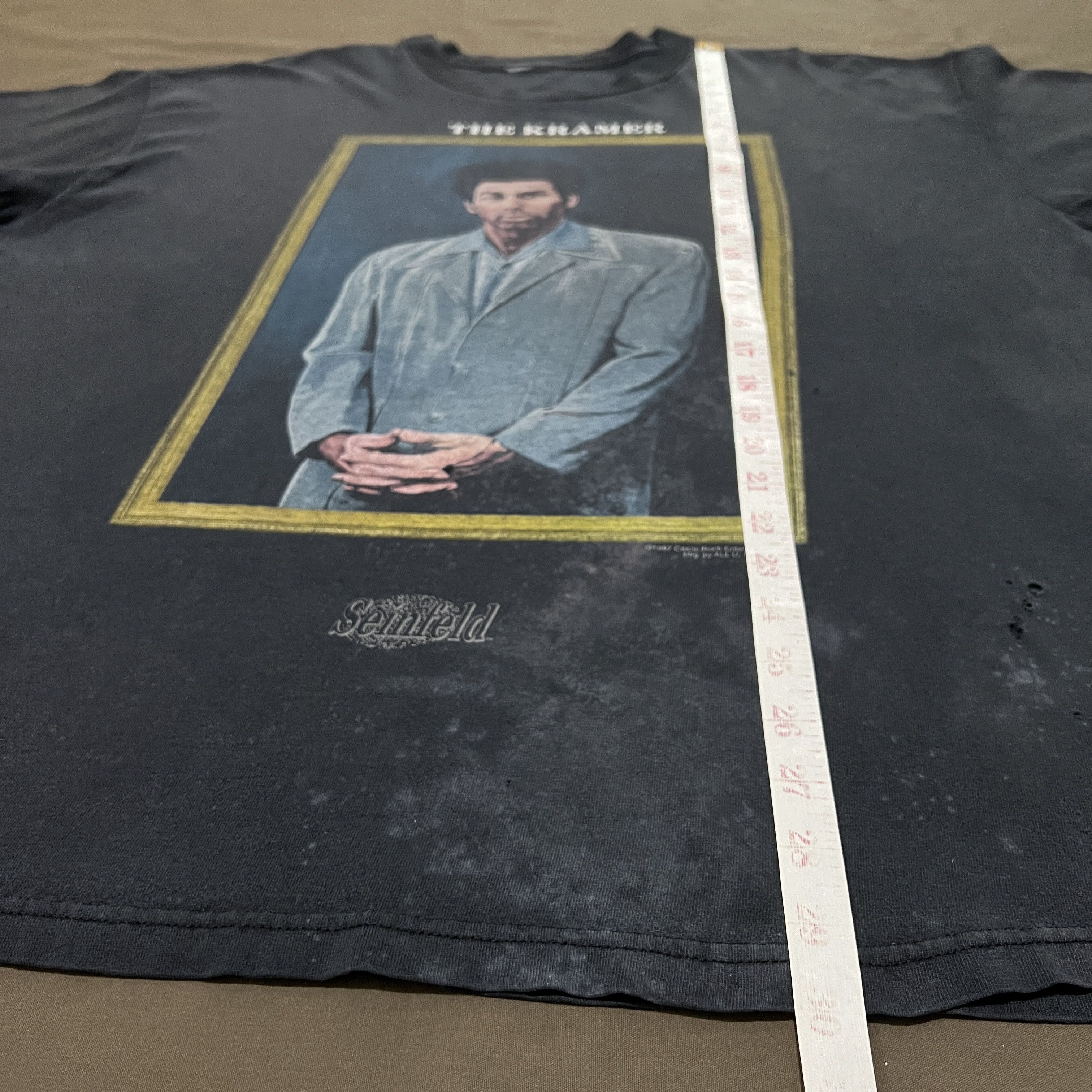 Vintage Vintage 90s The Kramer Seinfeld Promo Tee 2XL Faded Size US XXL / EU 58 / 5 - 10 Thumbnail