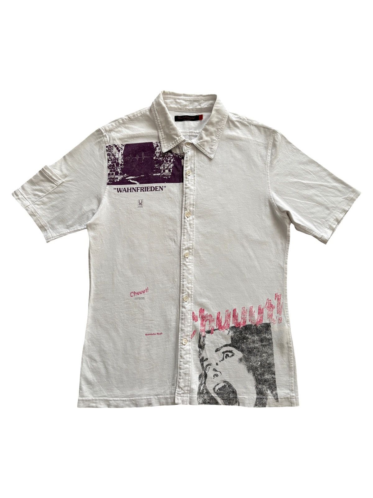 Undercover Undercover SS06 “Chuuut!” Button Up Shirt Size US M / EU 48-50 / 2 - 1 Thumbnail