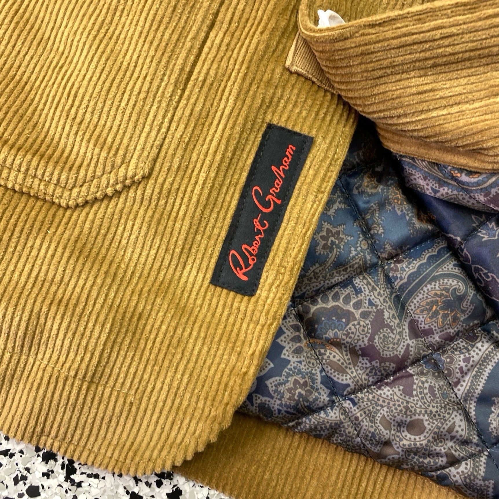 Robert Graham Robert Graham Men’s XL Corduroy Sherpa Jacket Heritage Workwear Luxe NEW NWT Size US XL / EU 56 / 4 - 7 Thumbnail