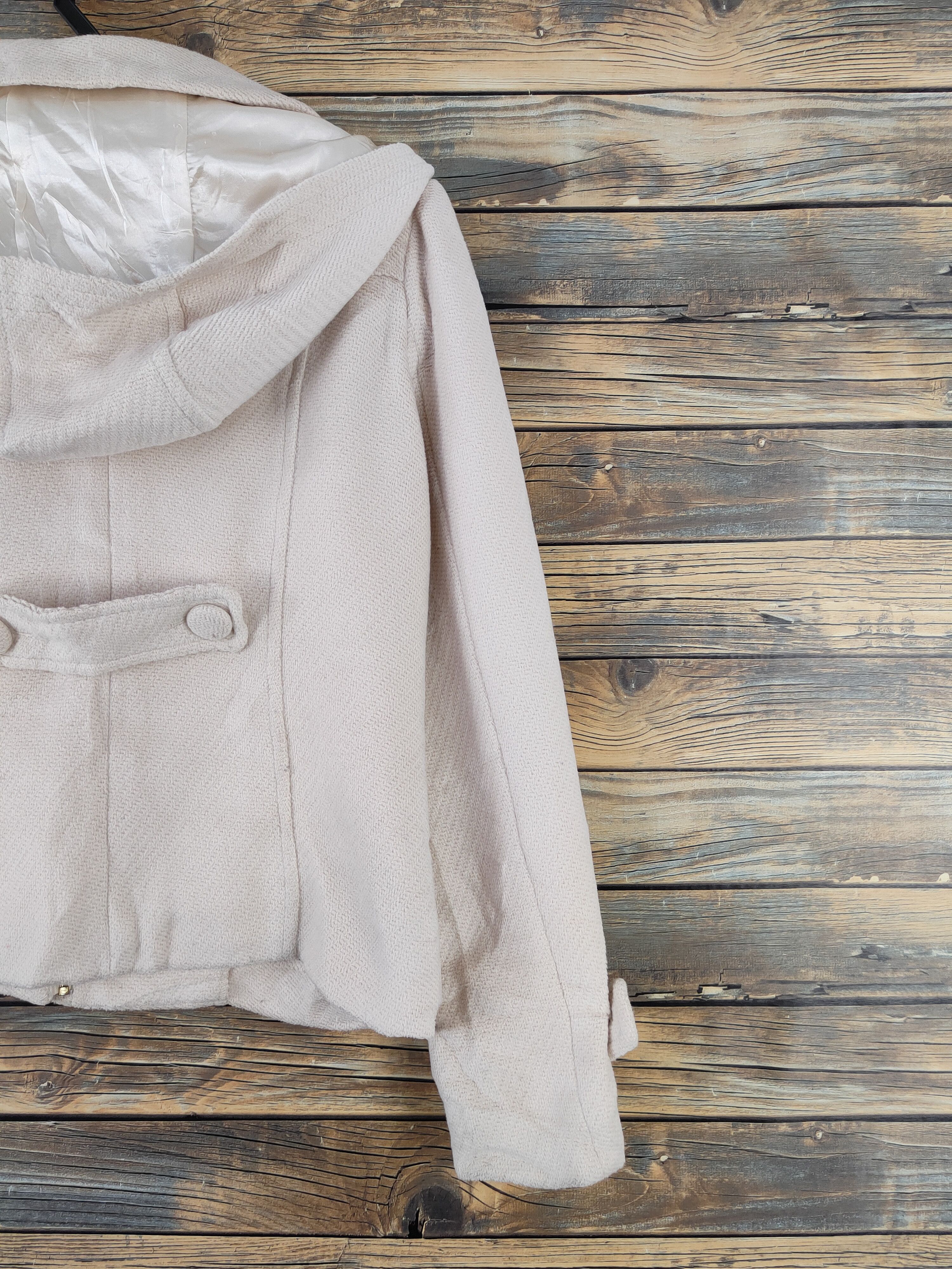 Homespun Knitwear × Japanese Brand × Vintage Astoria Odier Ivory Knitwear Hoodie Jackets Size L / US 10 / IT 46 - 9 Thumbnail