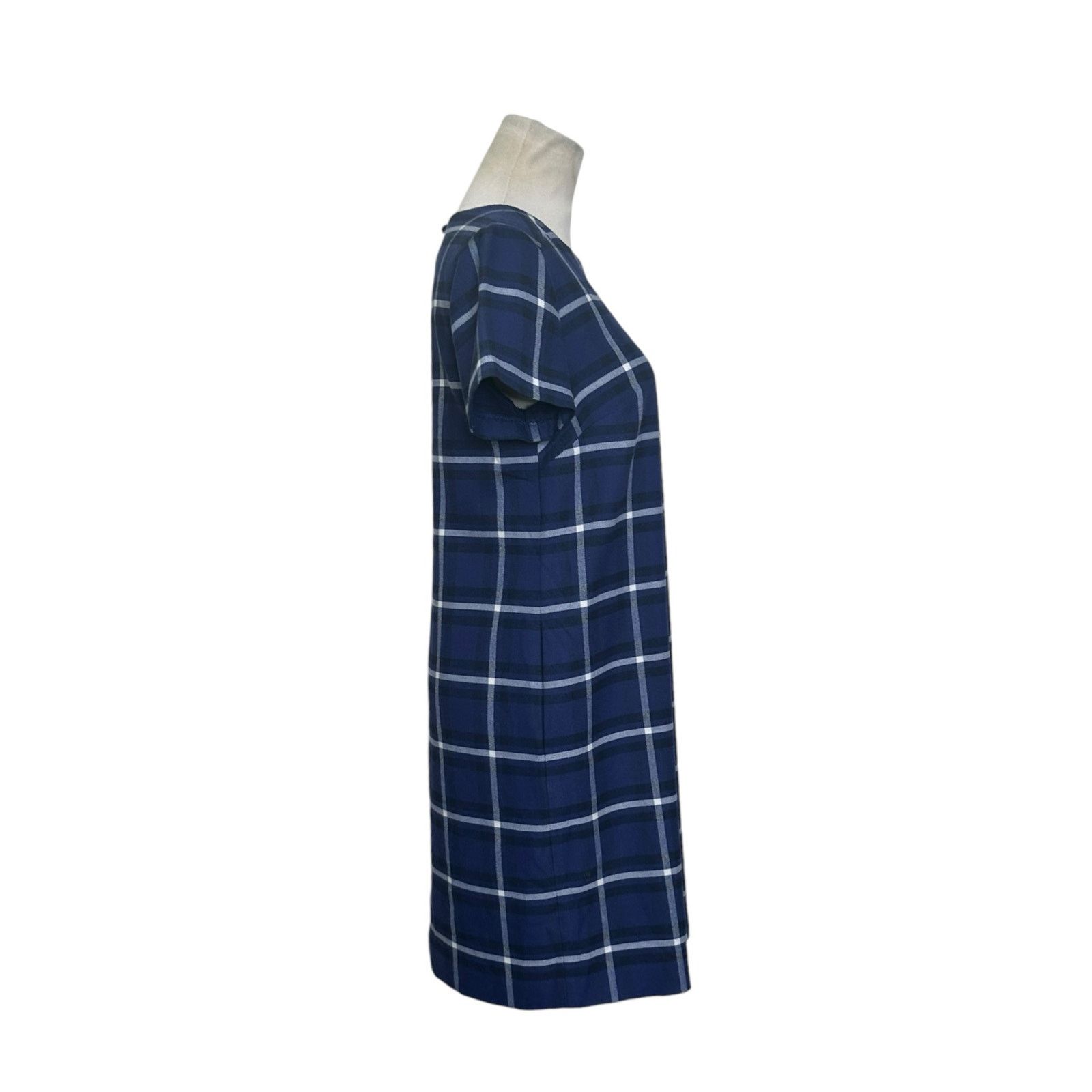 Banana Republic Banana Republic check print mini dress size XSP Size XS / US 0-2 / IT 36-38 - 5 Thumbnail