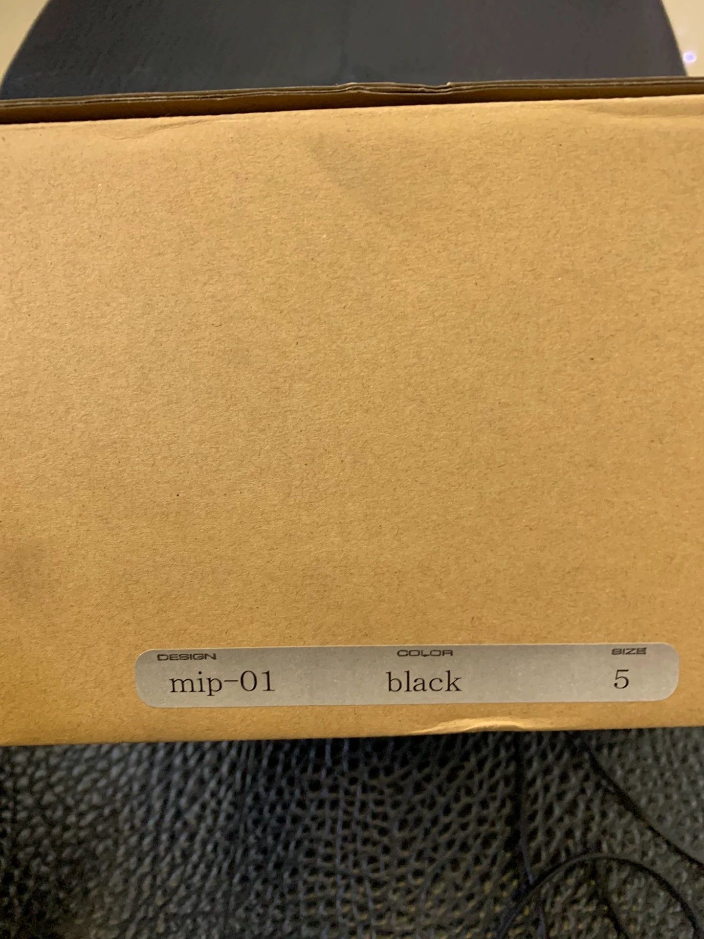 Hender Scheme Hender Scheme Japan Handcrafted Black Veg Tan Leather AF1 Size US 5 / IT 35 - 5 Thumbnail