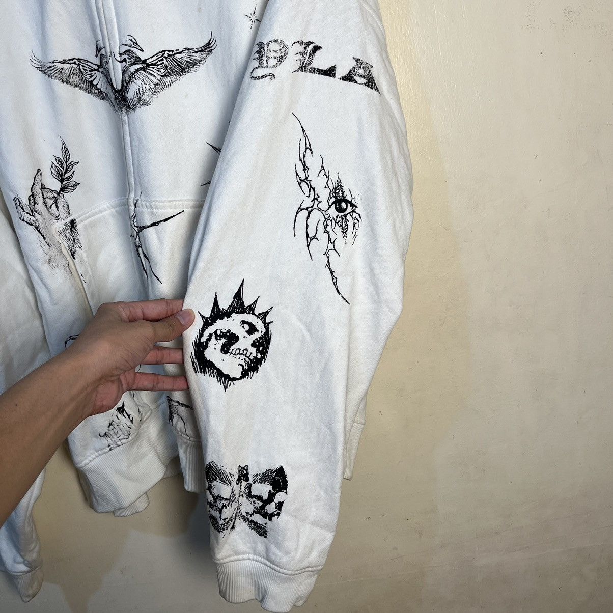 YoungLA YoungLA Inked Zip Up Hoodie Size US L / EU 52-54 / 3 - 22 Thumbnail