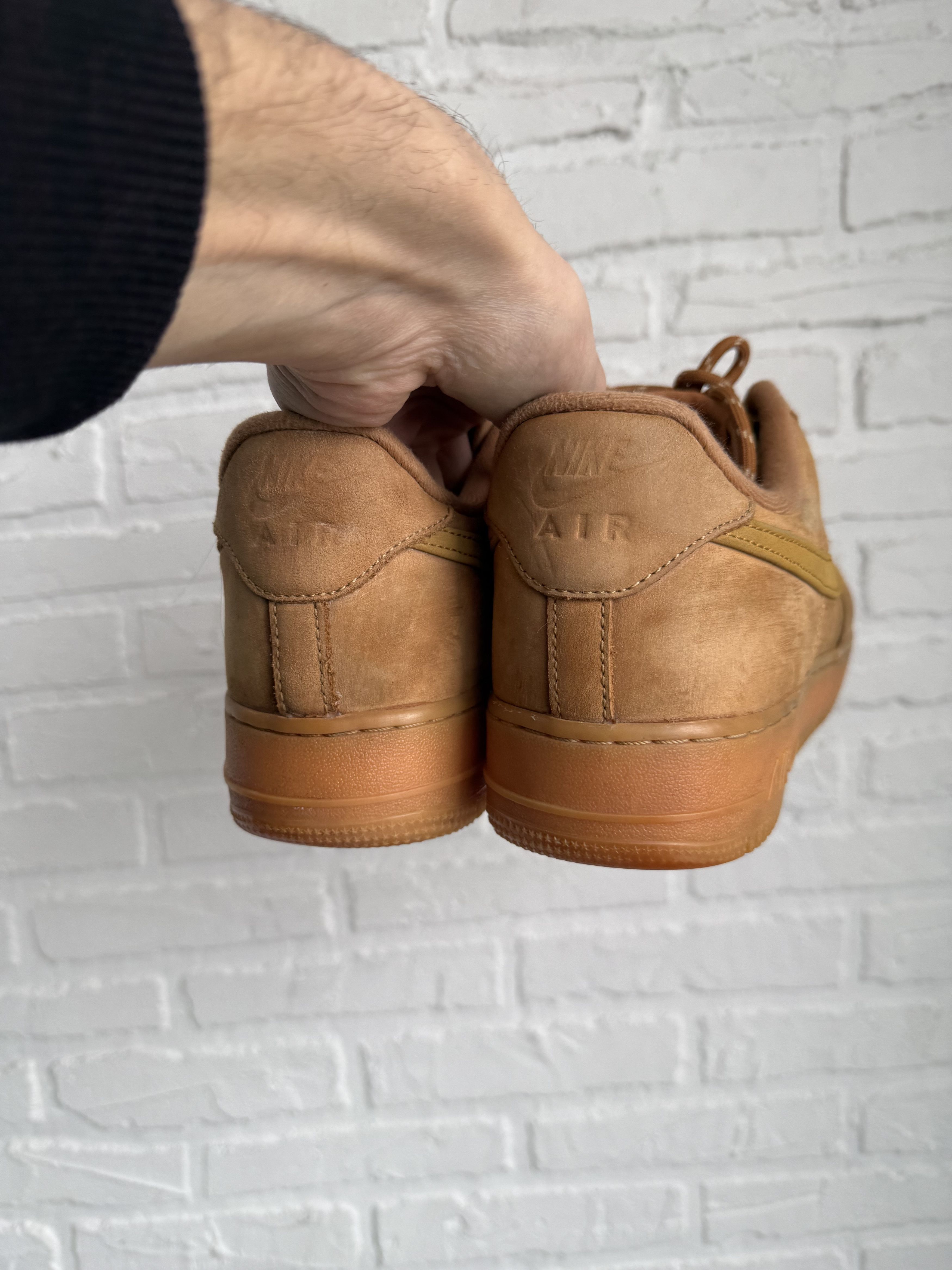 Nike Nike Air Force 1 wb flax suede leather sneakers Size US 11.5 / EU 44-45 - 16 Thumbnail