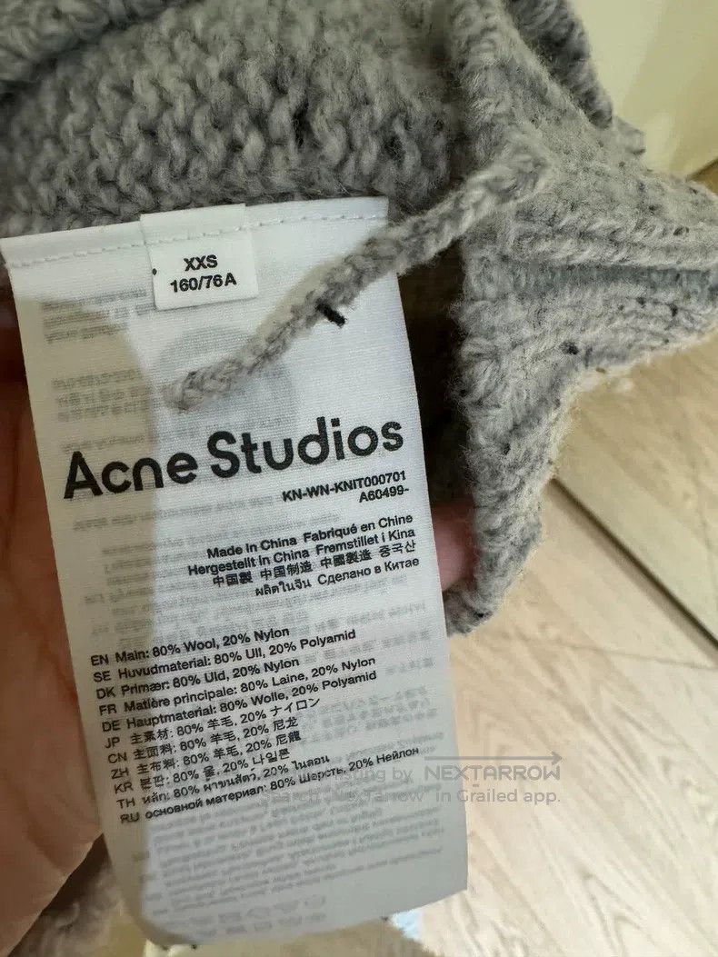 Acne Studios Acne Studios Heart Motif Sweater Size XXS / US 00 / IT 34 - 3 Thumbnail