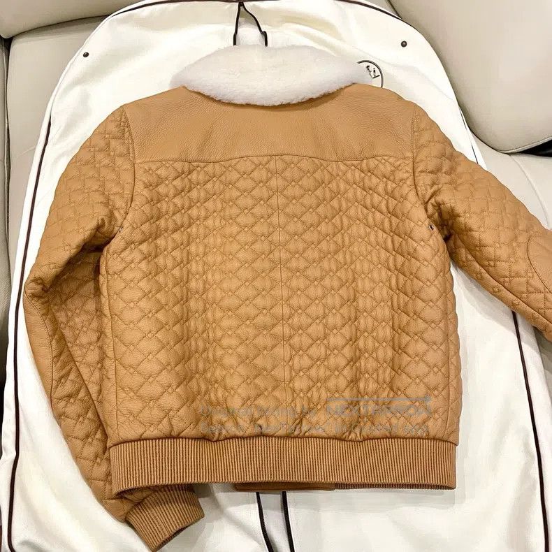 Hermes Hermes Deer leather jacket Size XS / US 0-2 / IT 36-38 - 3 Thumbnail