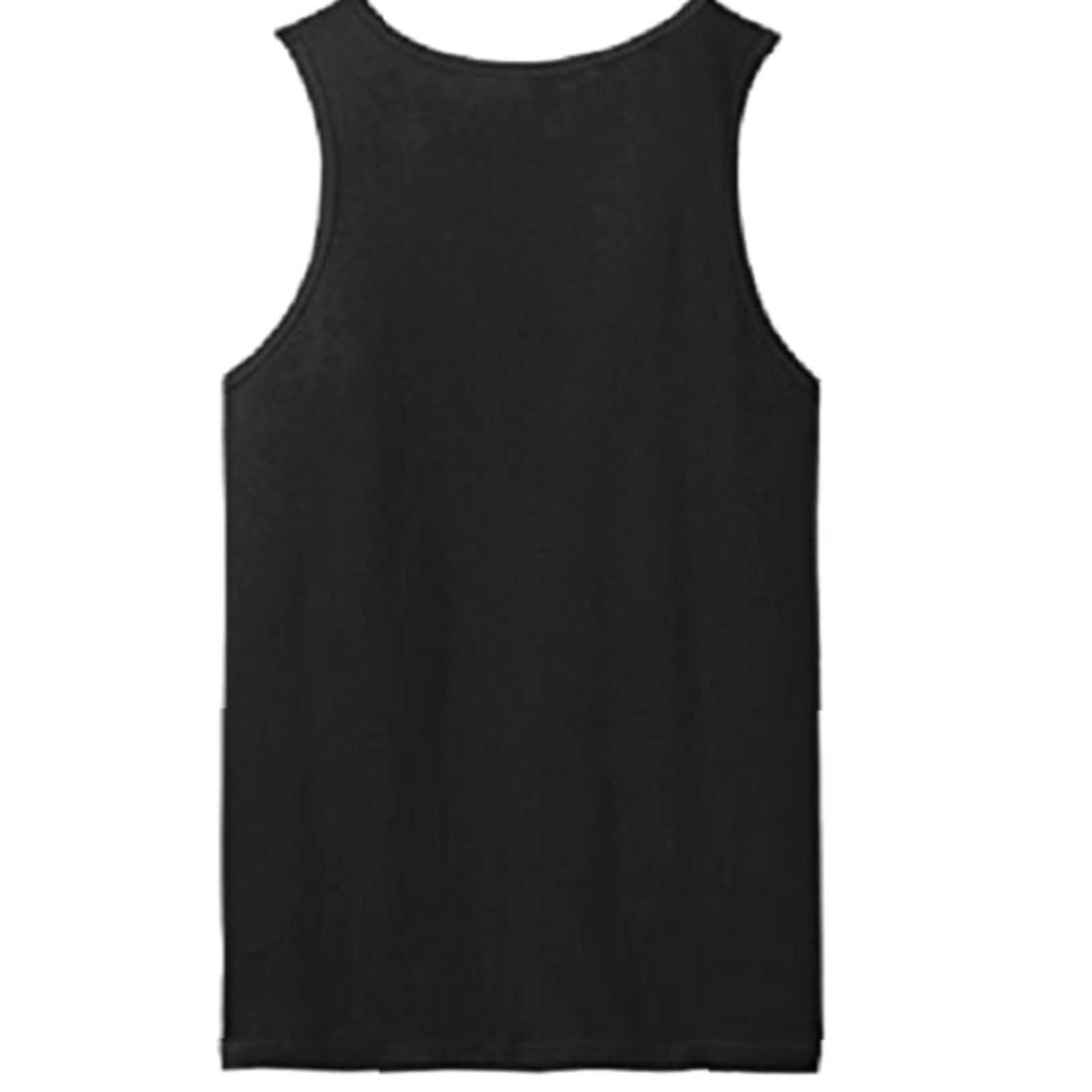 Tultex T-REX NO LIKE PUSH-UPS Funny Adult Weight Lifting Tank Top XXL Black Cotton Blend Mens Size XXL / US 16-18 / IT 52-54 - 3 Thumbnail