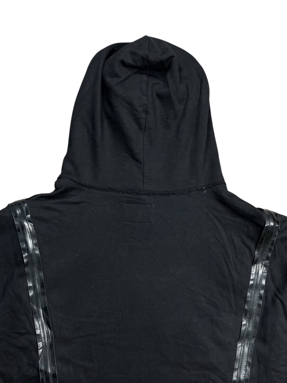20471120 2000s Yoikadakada - PVC Metal Hoodie Size US M / EU 48-50 / 2 - 8 Thumbnail