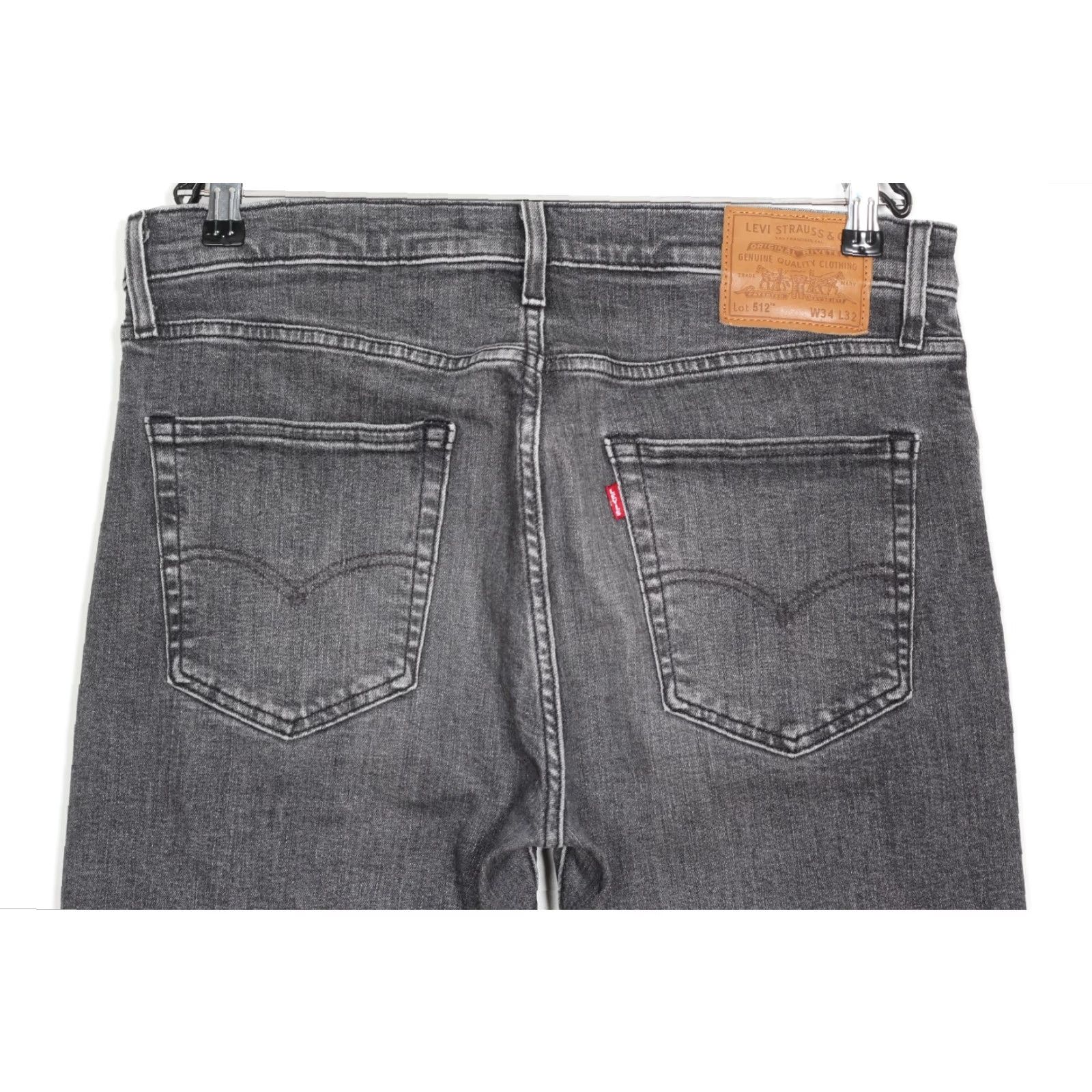 Levi's LEVI’S 512 PREMIUM Big E Slim Tapered Jeans Men W34 L32 Stretch DZ8075 Jeans Size US 34 / EU 50 - 4 Thumbnail