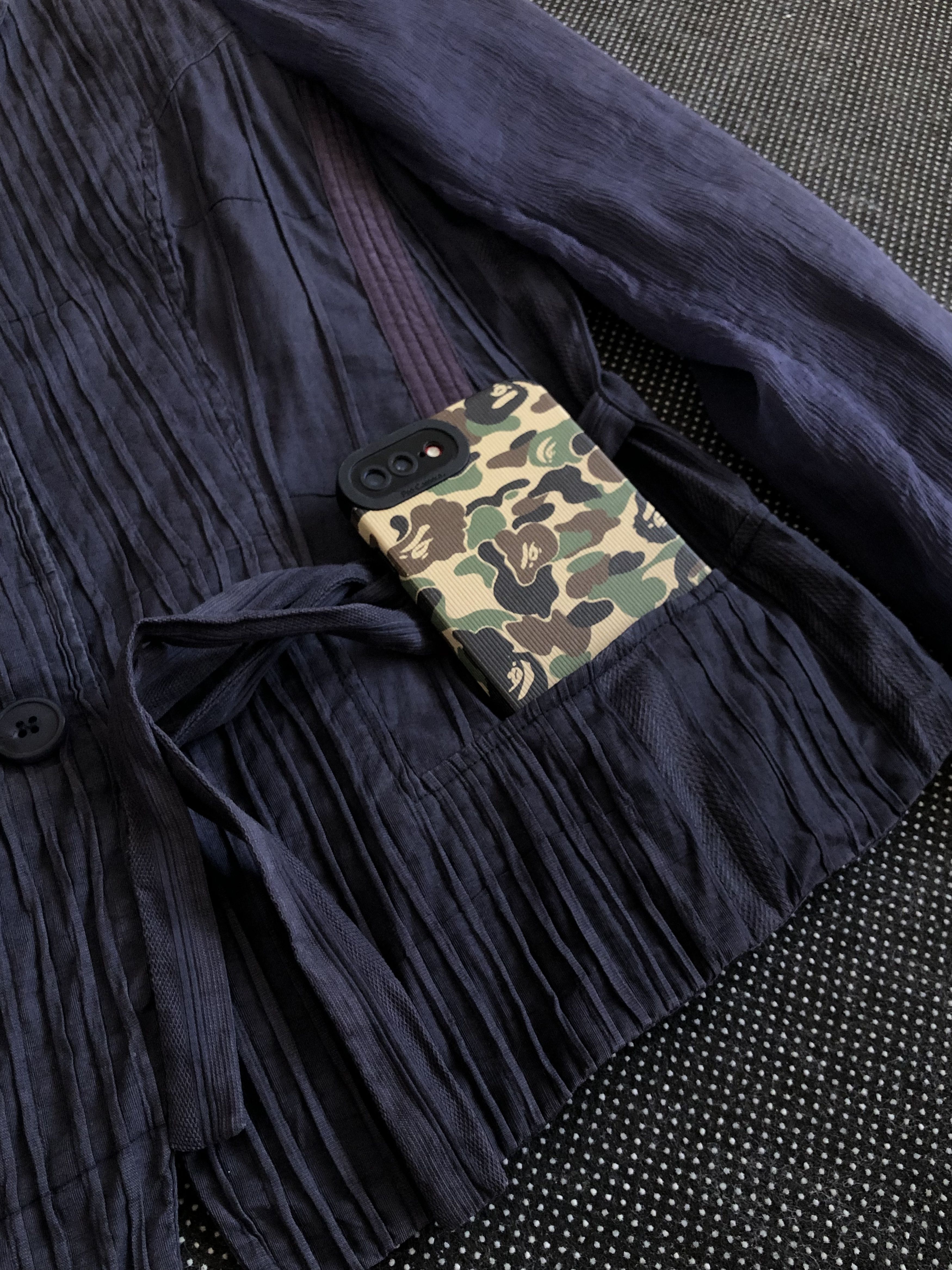 Dries Van Noten RARE🔥VINTAGE DVN DOUBLE SLEEVES TISSUED RAYON BLEND JACKET Size S / US 4 / IT 40 - 9 Thumbnail