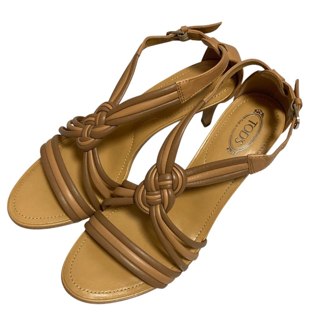 Tod's Tod's Tod’s Leather Sandals Leather Shoes DUTY FREE for USA Size ONE SIZE - 1 Thumbnail