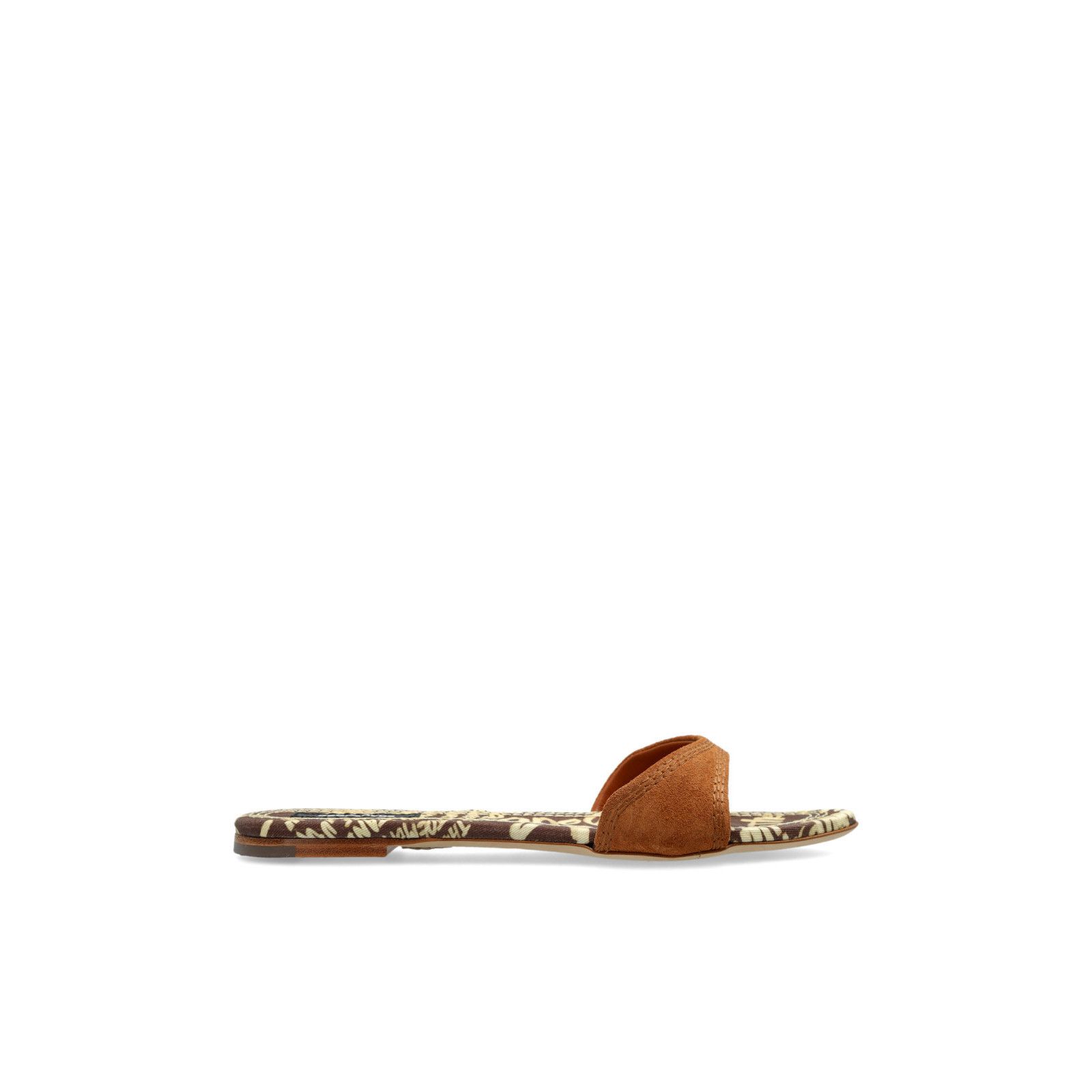 Dsquared2 DSQUARED2 Brown Suede Slide Sandals New & Authentic (Women's Size US 6 / IT 36 - 1 Thumbnail