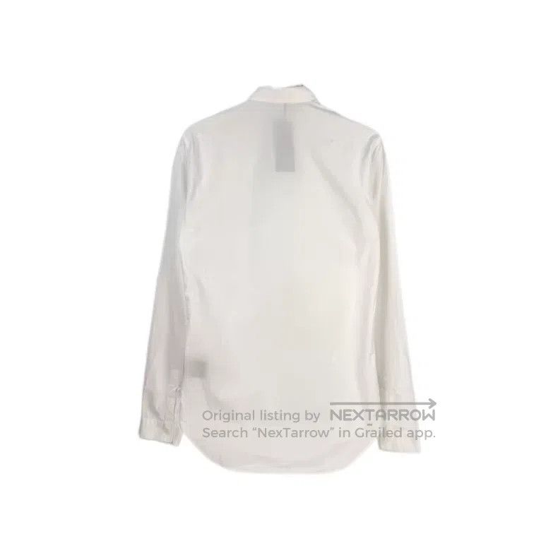 Dior Dior White and black-bordered shirt Size US XXS / EU 40 - 2 Thumbnail