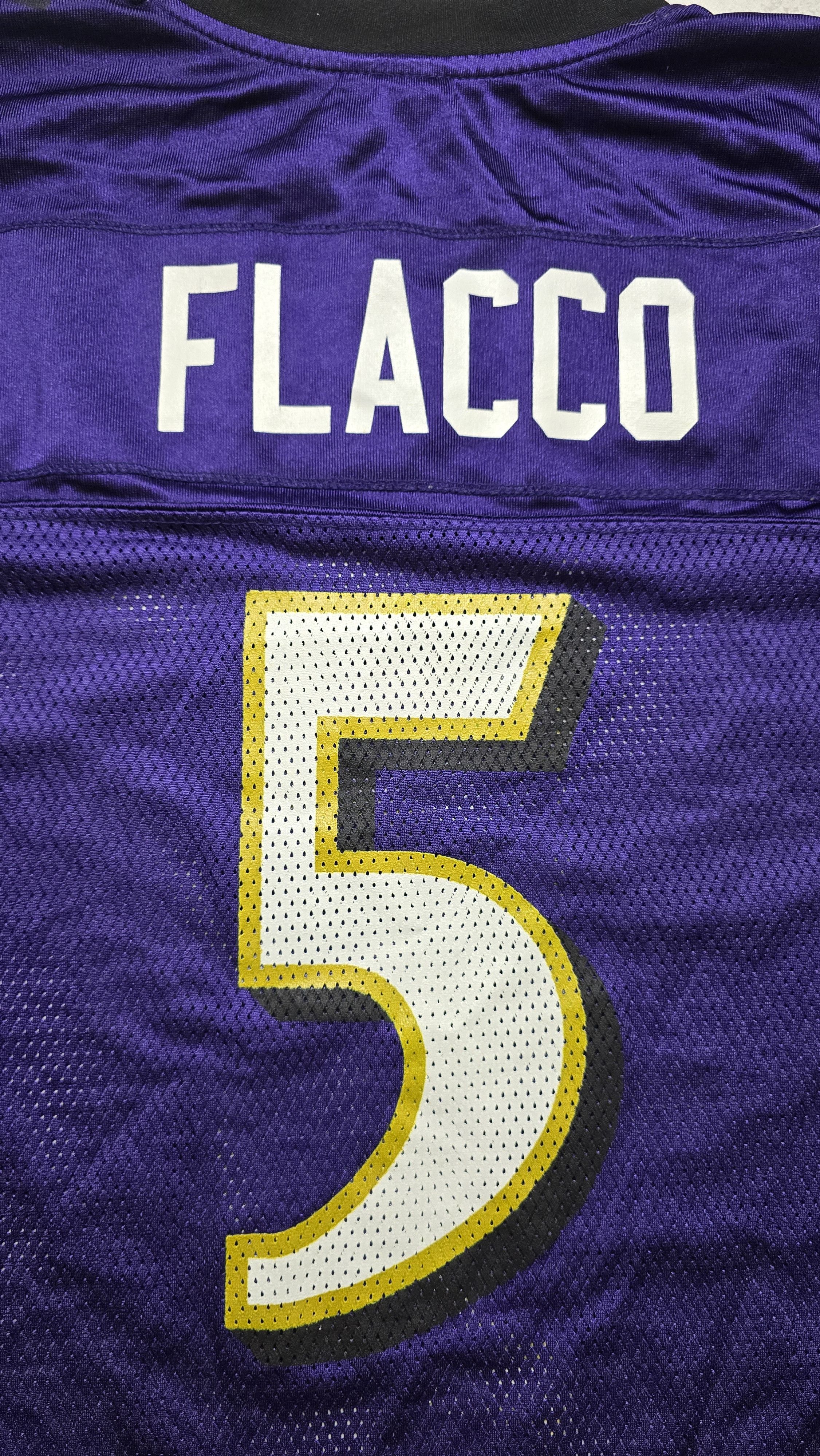 Reebok Baltimore Ravens Joe Flacco #5 NFL Reebok Football Jersey Size US S / EU 44-46 / 1 - 6 Thumbnail
