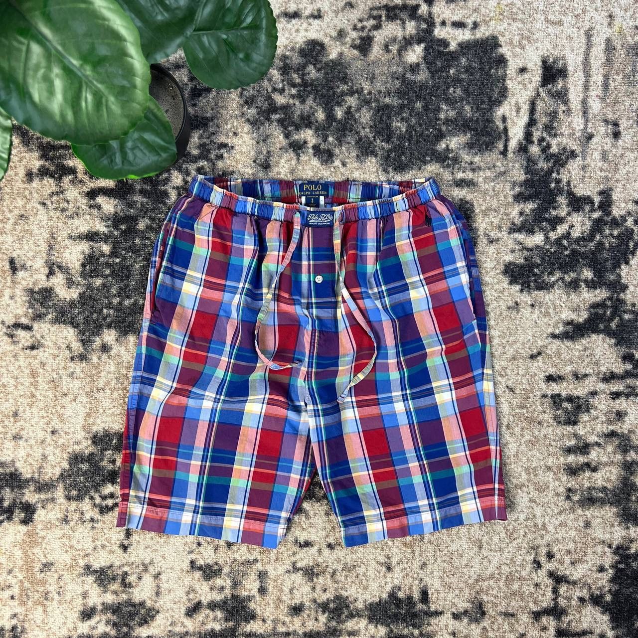 Polo Ralph Lauren Polo Ralph Lauren Luxury Mini Logo Checkered Shorts Size US 34 / EU 50 - 1 Thumbnail