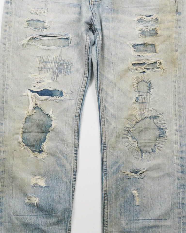 JACKROSE × Japanese Brand Jack rose distressed denim Size US 31 - 9 Thumbnail
