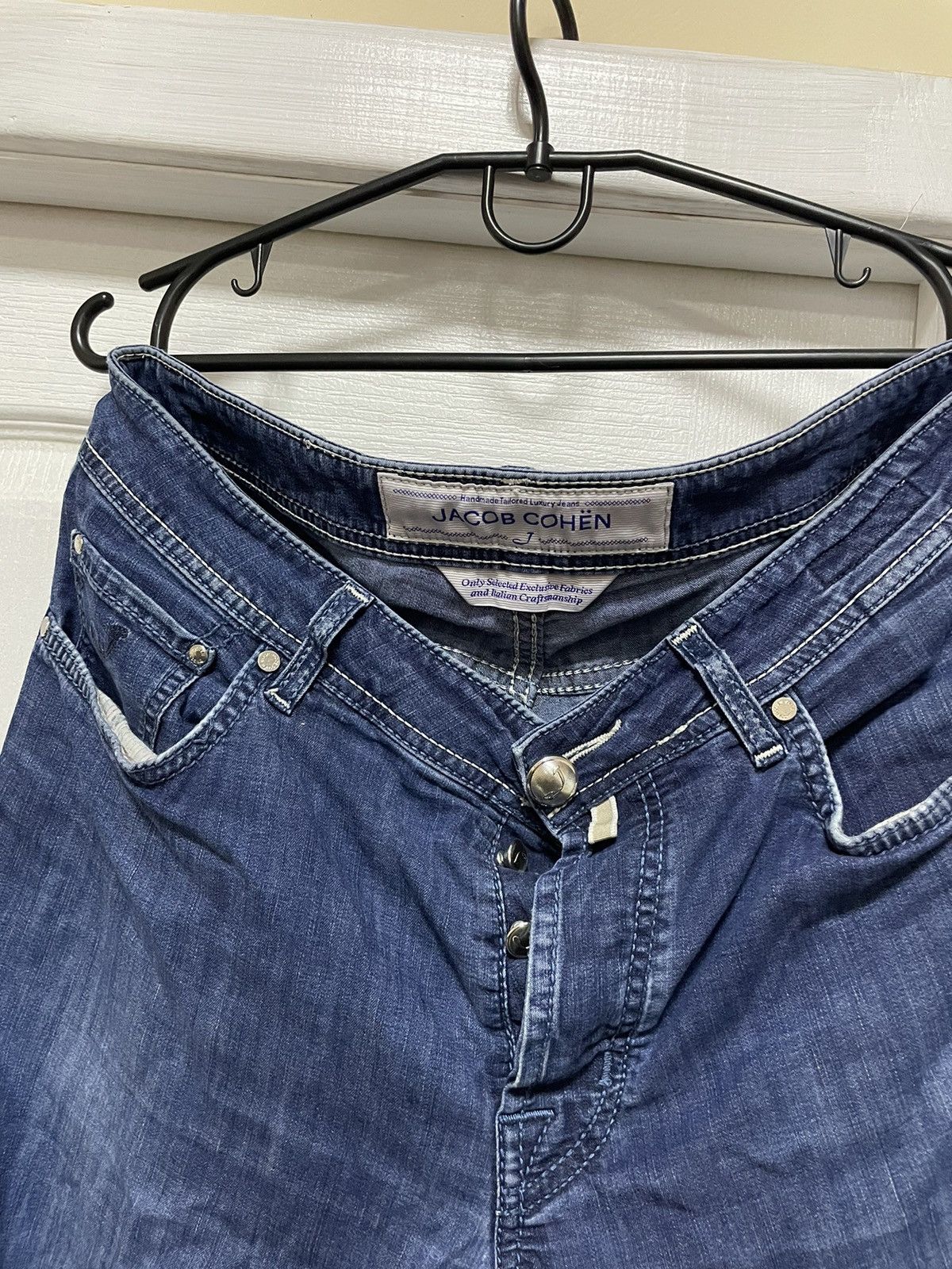 Jacob Cohen × Vintage 33 Vintage Jacob Cohen Luxury Handmade Designer Pants Jeans Size US 33 - 2 Thumbnail