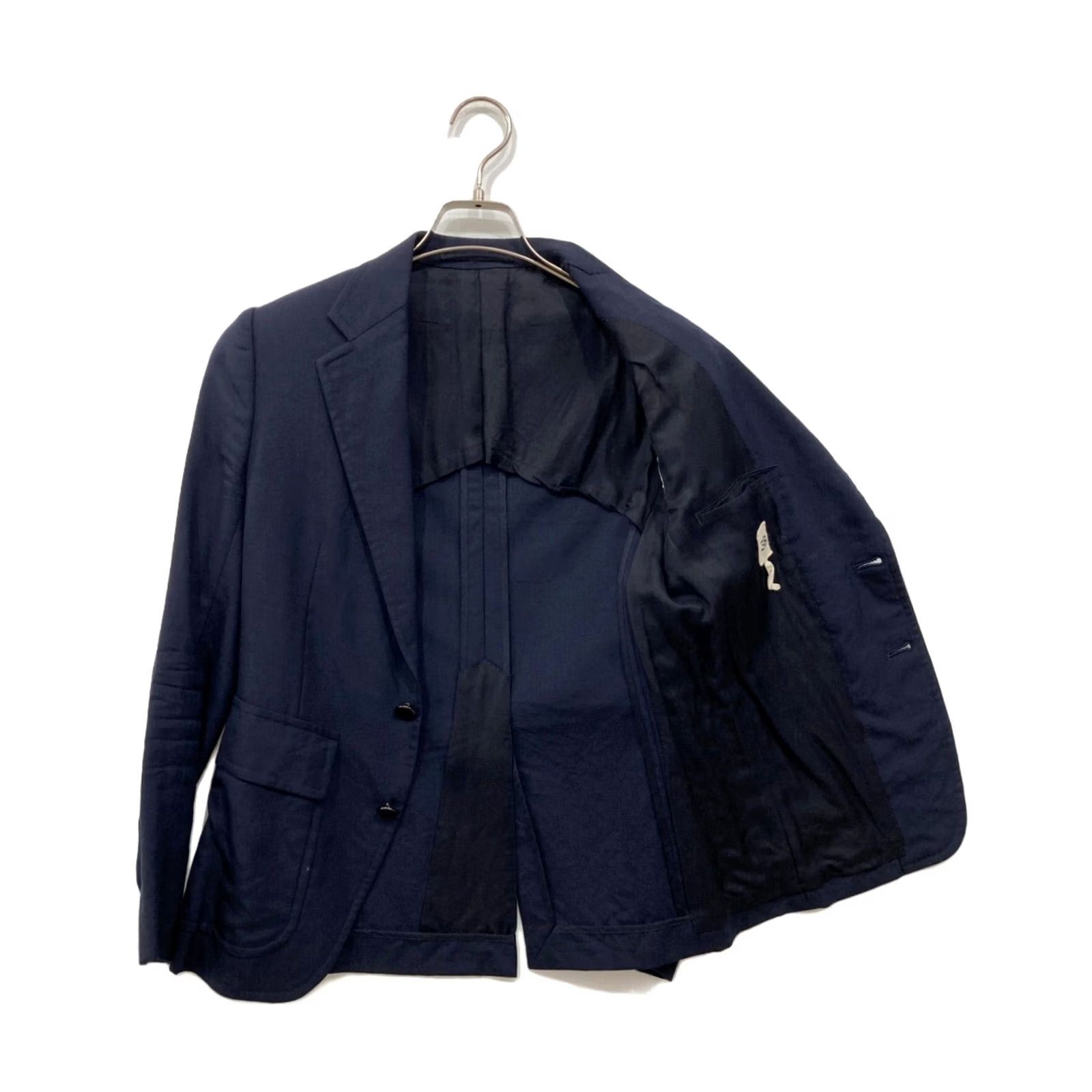 Vintage SCYEBASICS Tailored jacket Blazer Men Navy M Size 40R - 3 Thumbnail
