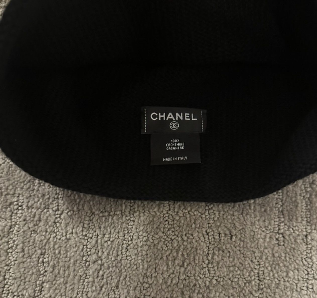 Chanel Chanel Cashmere Beanie Size ONE SIZE - 3 Thumbnail
