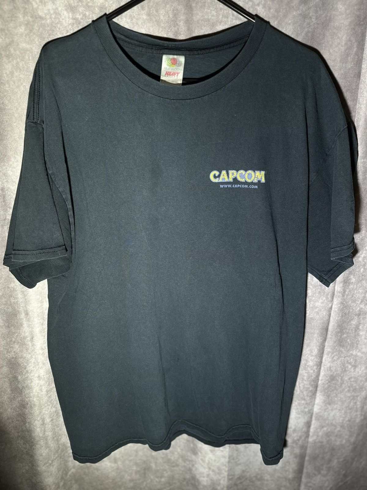 image of Vintage Capcom Tee in Black, Men's (Size XL)