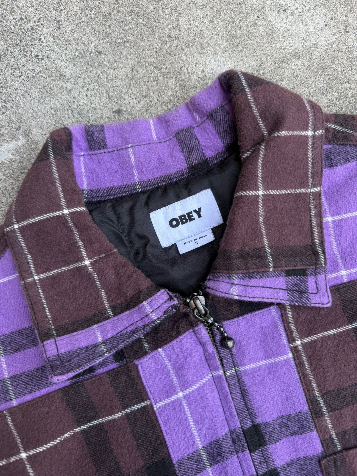 Obey Obey Plaid Jacket Size US S / EU 44-46 / 1 - 4 Thumbnail