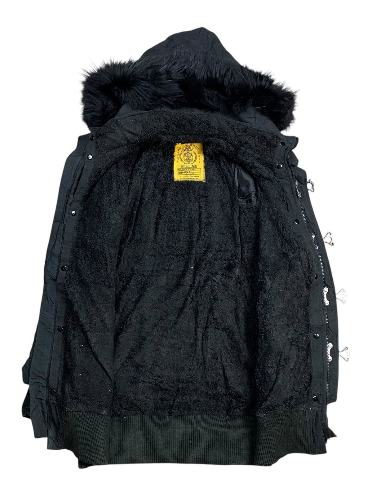 14th Addiction 2000s SLY - Vkei Style Fur Hoodie Jacket Size US M / EU 48-50 / 2 - 2 Thumbnail