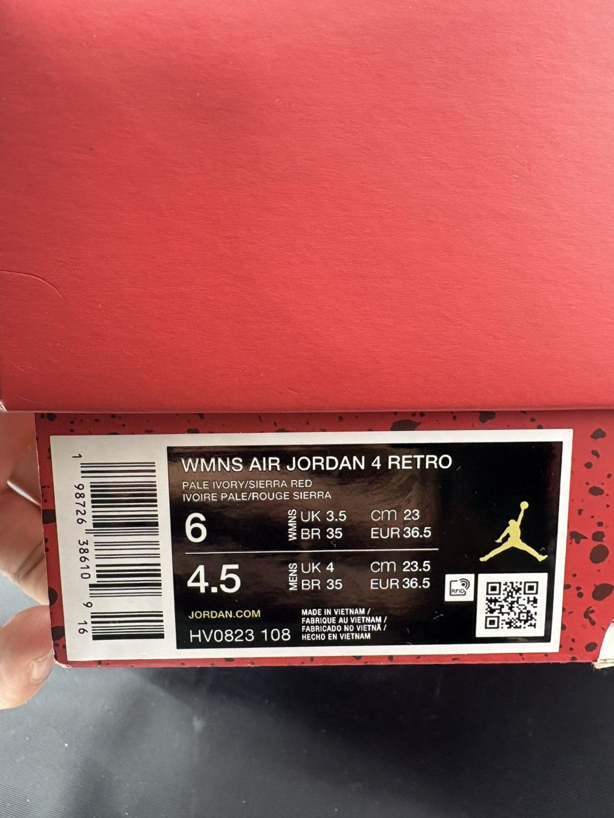 Jordan Brand Jordan 4 valentines day Size US 6 / IT 36 - 2 Thumbnail