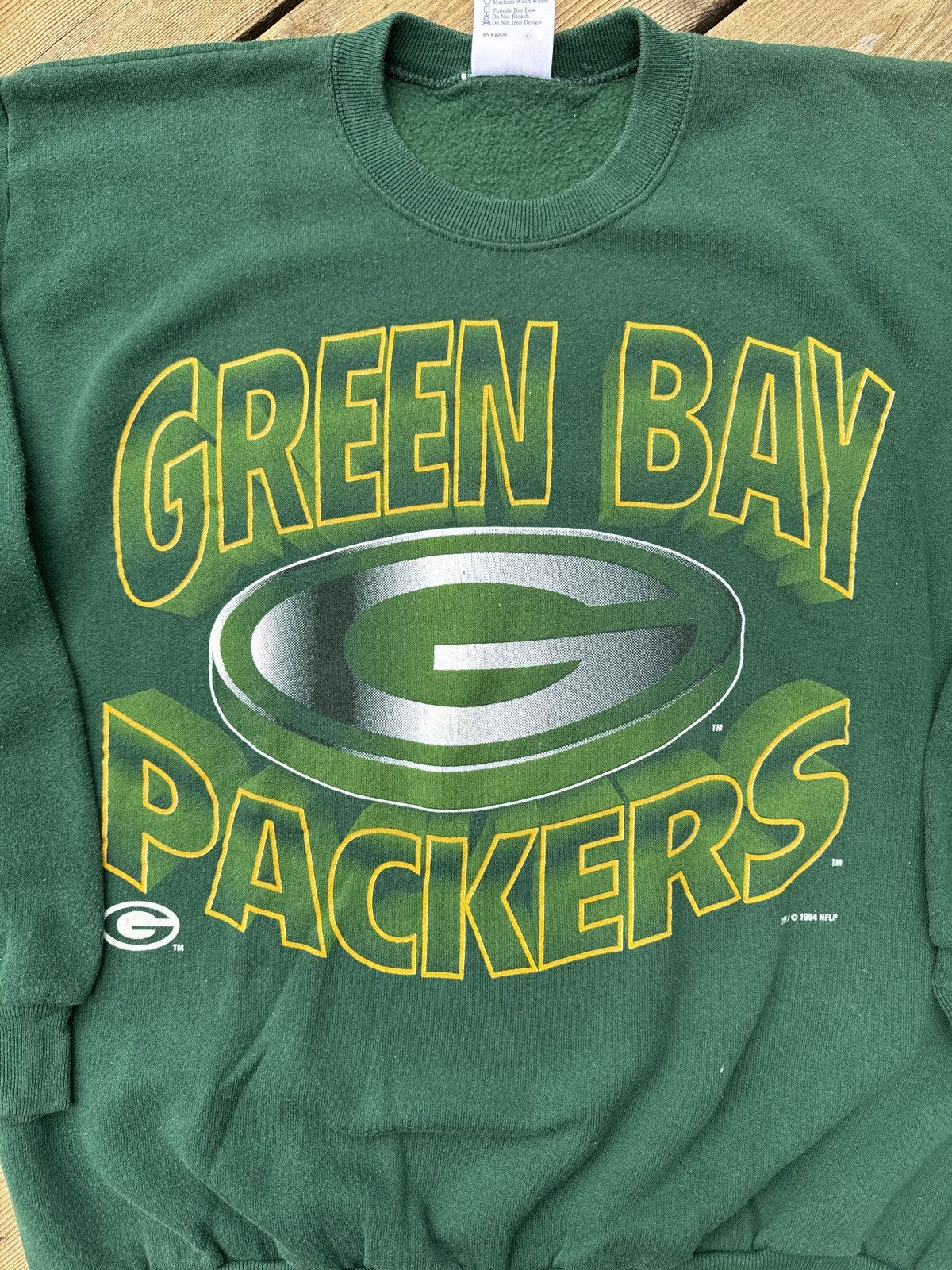 Vintage Vintage 1994 Green Bay Packers Crewneck Sweatshirt XL USA Size US XL / EU 56 / 4 - 4 Thumbnail