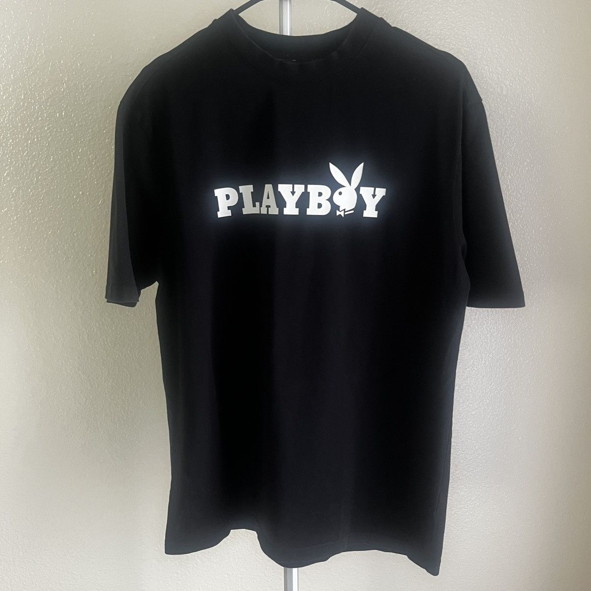 Playboy Playboy x Chin Bunny Logo T Shirt Black Size S Size US S / EU 44-46 / 1 - 2 Thumbnail