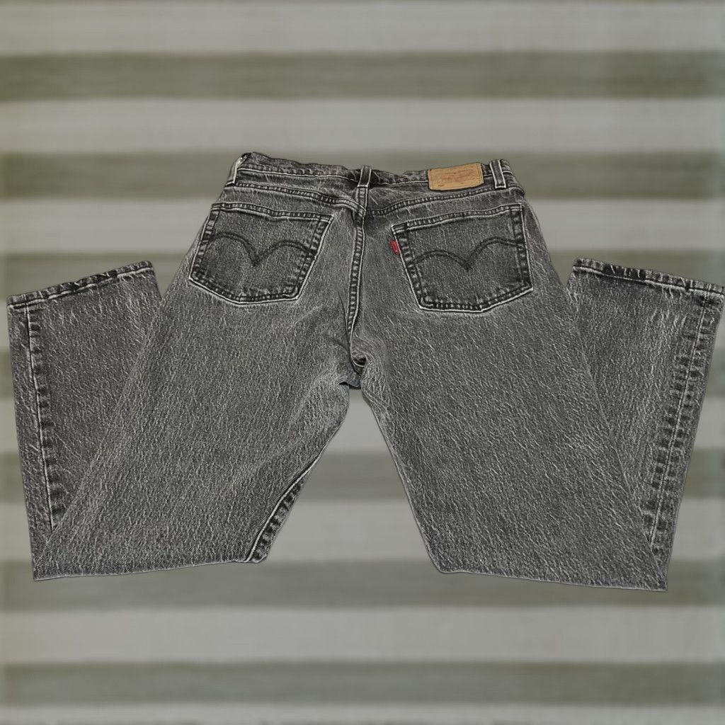 Levi's Levi's Premium 501 Jeans Womens Slim High Rise 27x27 Gray Denim Pocket Logo 5-Pocket Jeans Retro Vintage Style Mens? Size 27" / US 4 / IT 40 - 1 Thumbnail