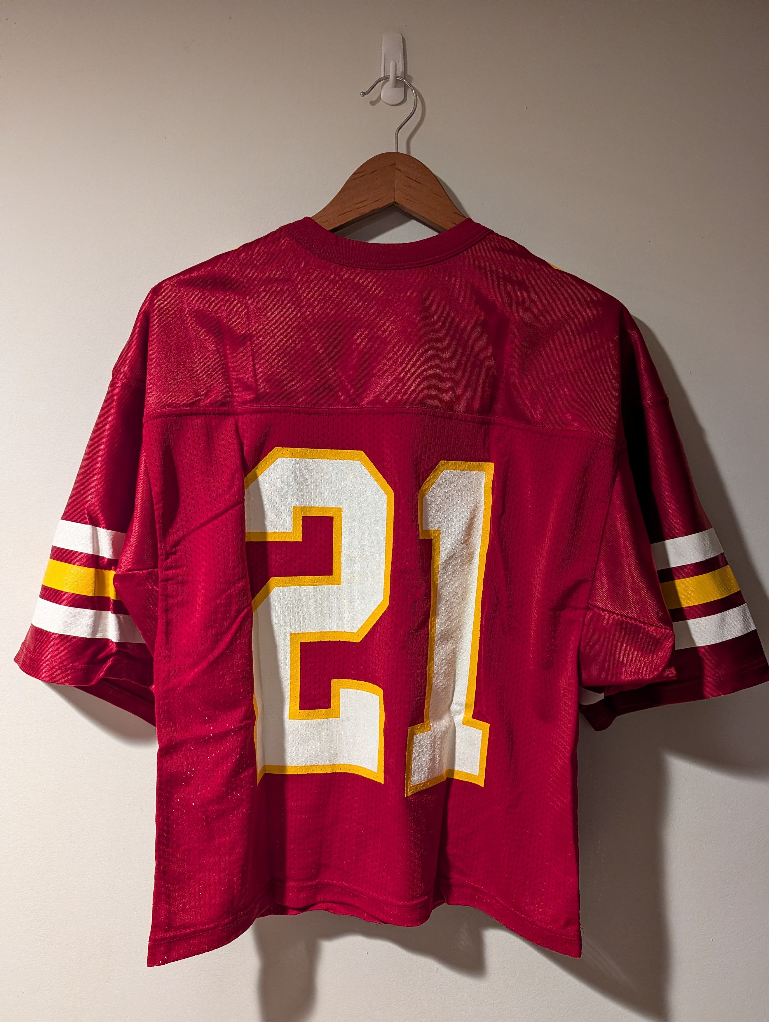 NFL Vintage Redskins Jersey #21 Sean Taylor Boys Large Size US L / EU 52-54 / 3 - 8 Thumbnail