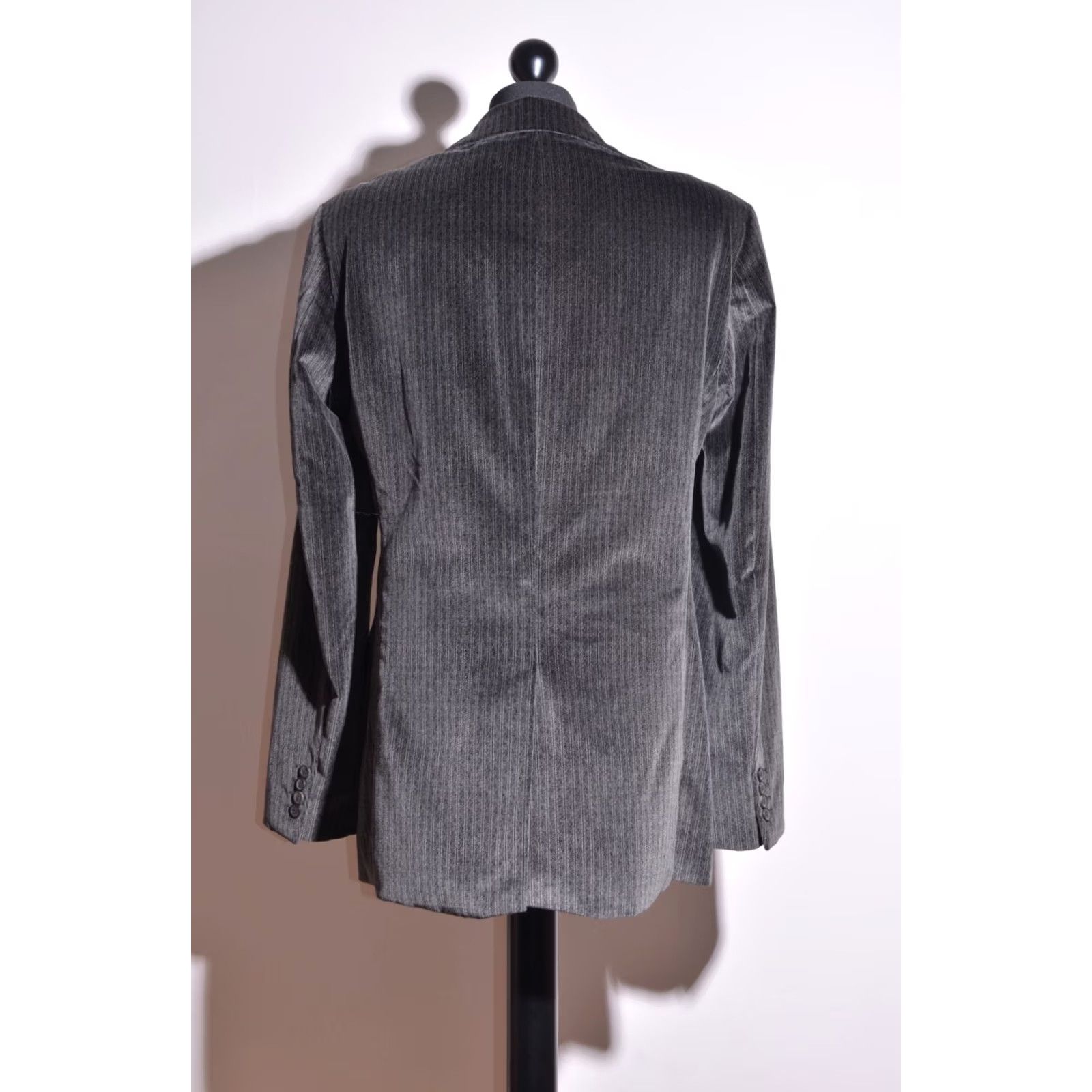 Hugo Boss HUGO BOSS Jacket Mens Maxwell Cotton Blazer Grey L Regular Size UK42 / EU52 / IT52 Size 42R - 3 Thumbnail
