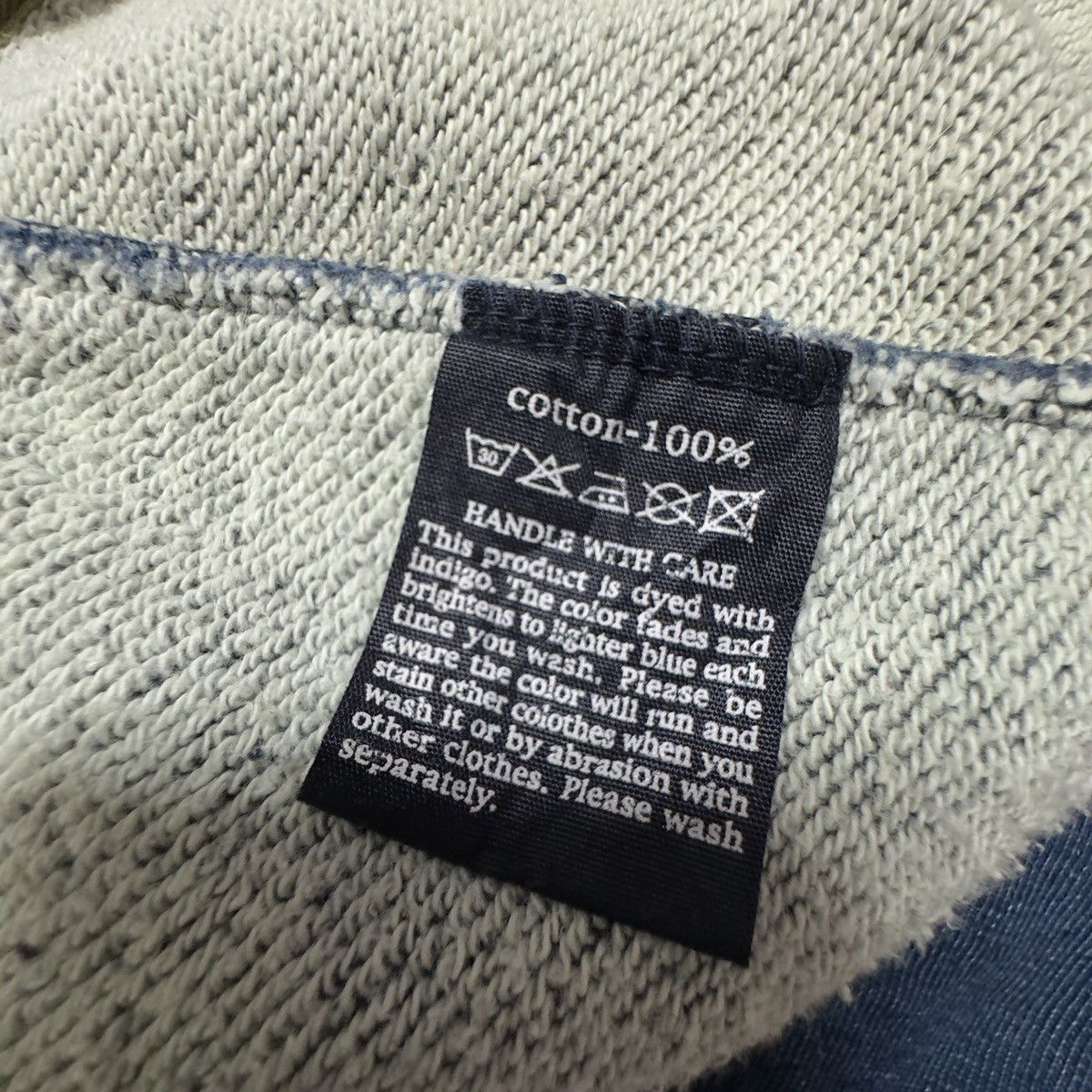 45rpm 45rpm Indigo Dyed Sweat Cardigan Size US M / EU 48-50 / 2 - 18 Thumbnail