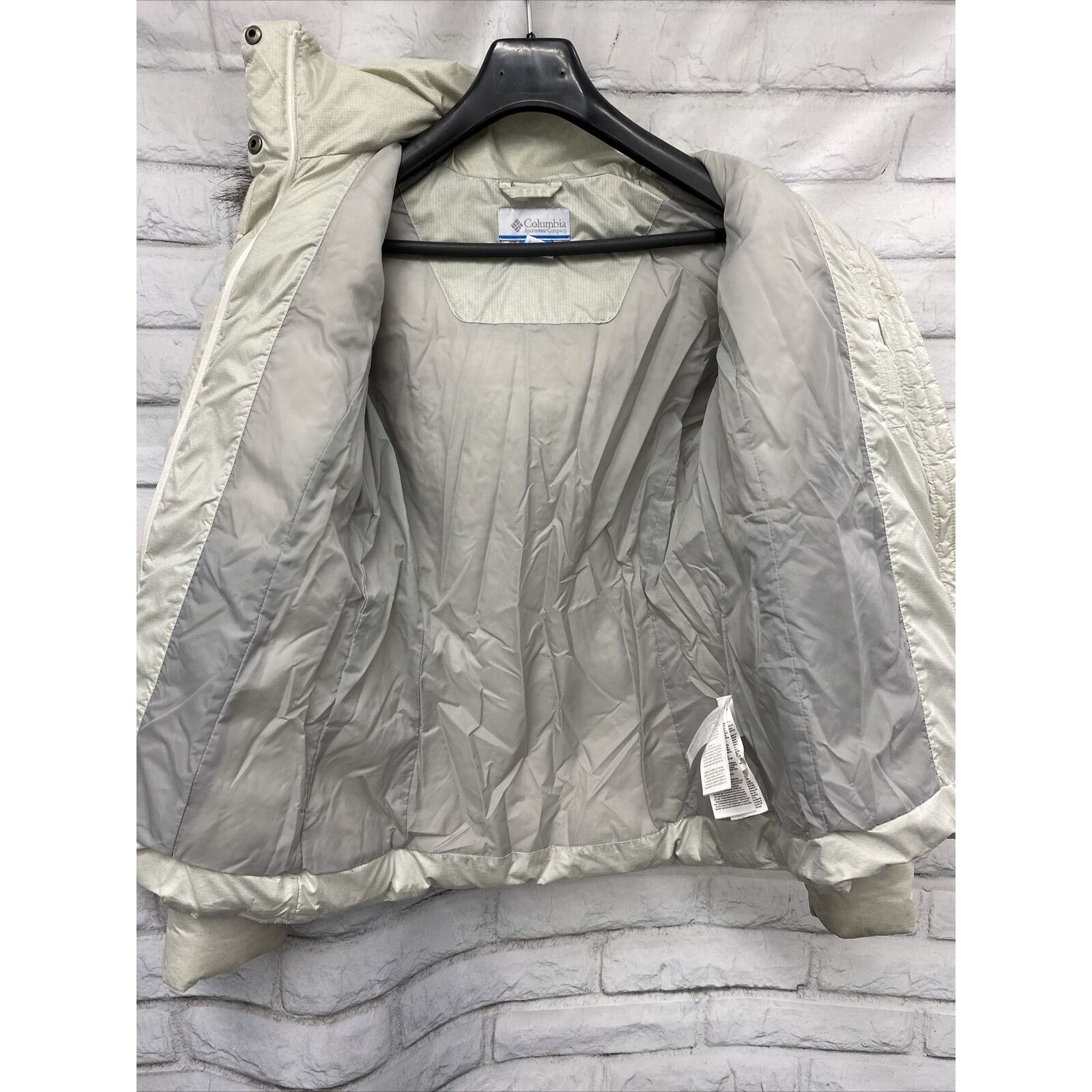 Columbia COLUMBIA WOMEN'S MERCURY MAVEN DOWN JACKET Cream SMALL Size S / US 4 / IT 40 - 4 Thumbnail