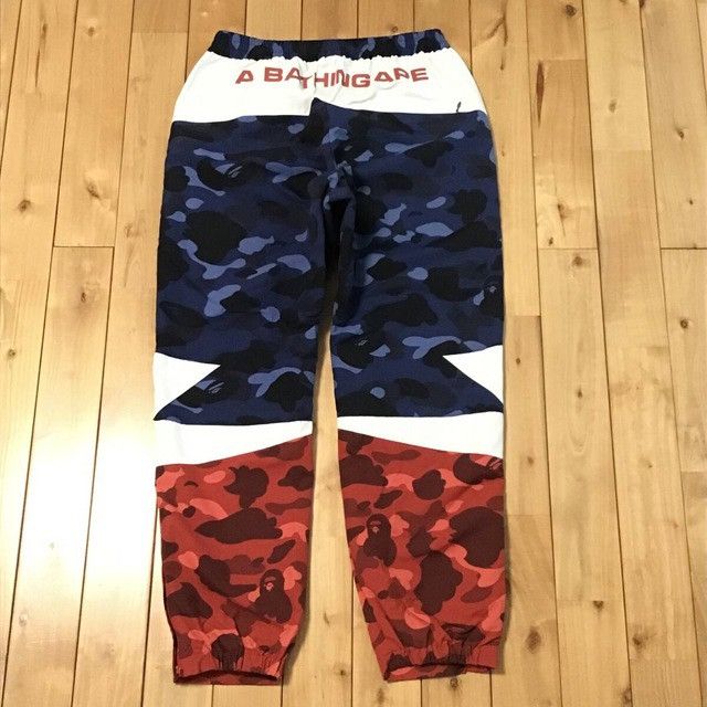Bape BAPE STA TRACK PANTS a bathing ape BAPE camo ★size L Size US 34 / EU 50 - 2 Thumbnail