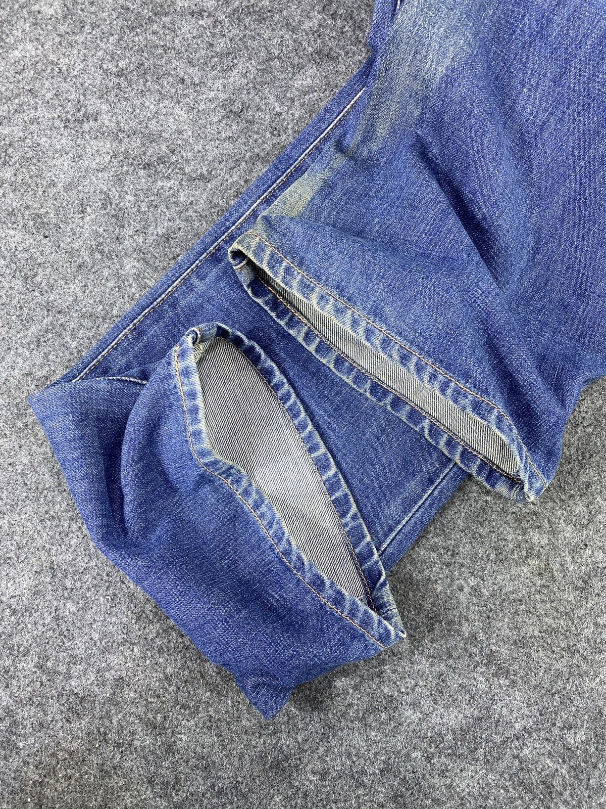 Edwin × Japanese Brand Edwin Miss 503 Blue Wash Jeans - J1118 Size US 26 / EU 42 - 16 Thumbnail