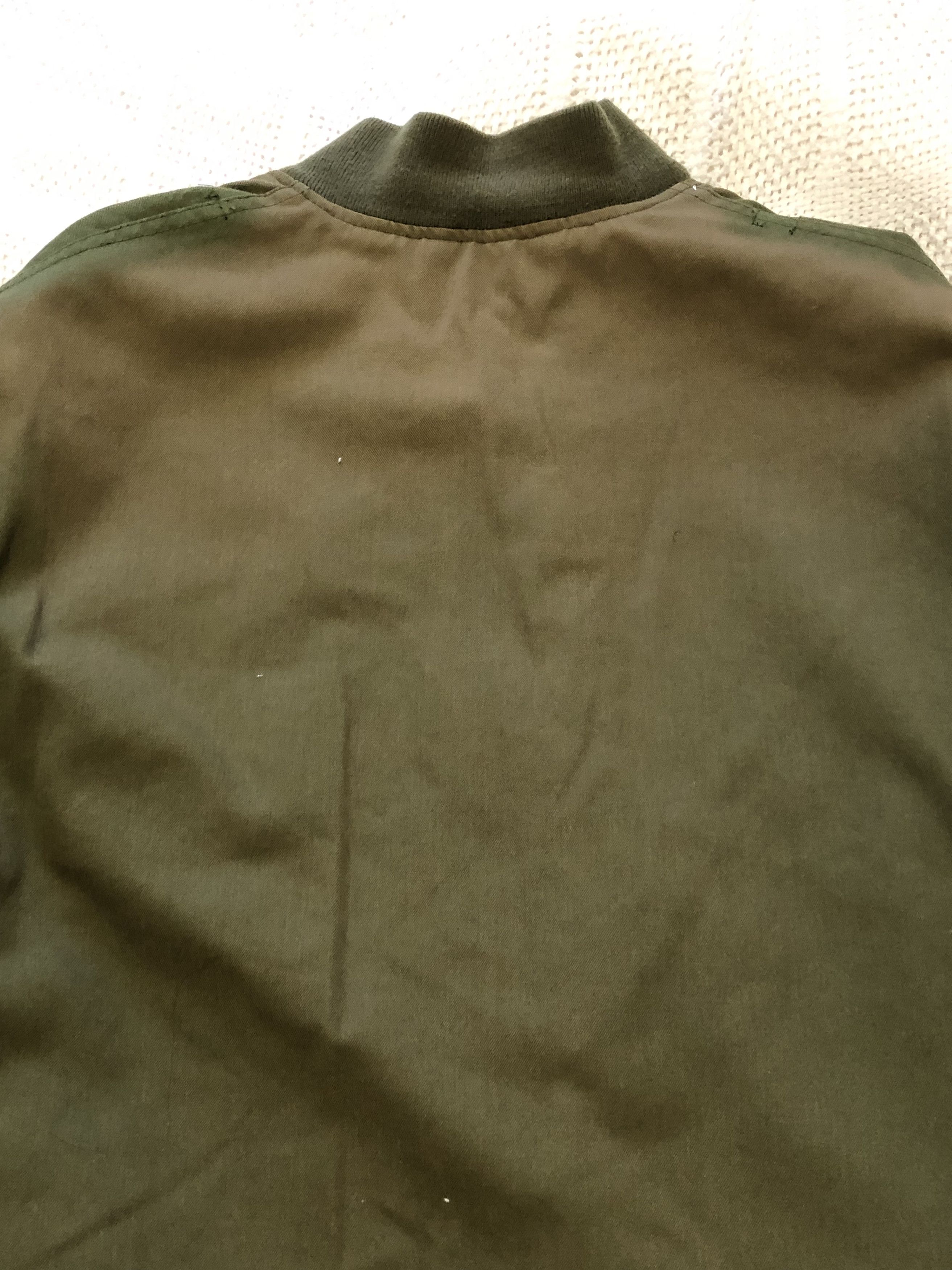 Vintage Vintage Military Army Green Bomber Jacket Size US L / EU 52-54 / 3 - 3 Thumbnail
