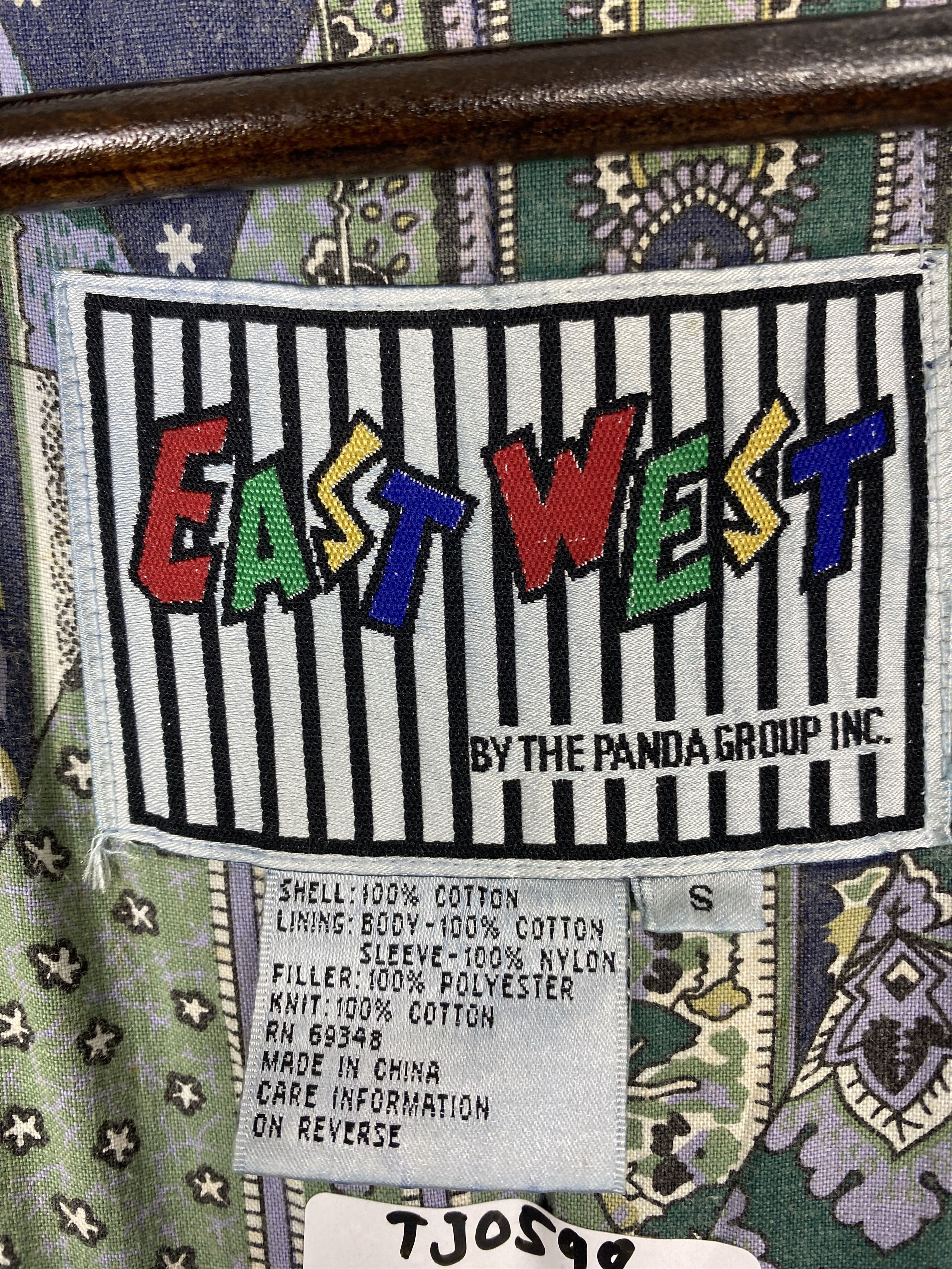Designer Vintage East West Denim Long Jacket Size US S / EU 44-46 / 1 - 7 Thumbnail