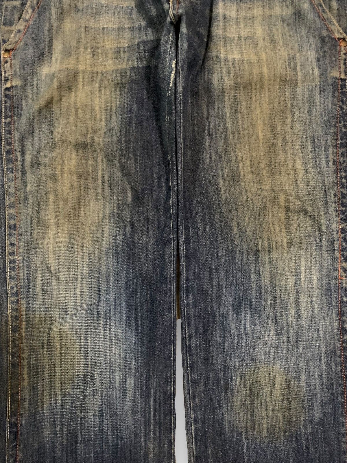 Ecko Unltd. Vintage Ecko Unltd Mud Wash Baggy Distressed Grunge Jeans Size US 34 / EU 50 - 8 Thumbnail