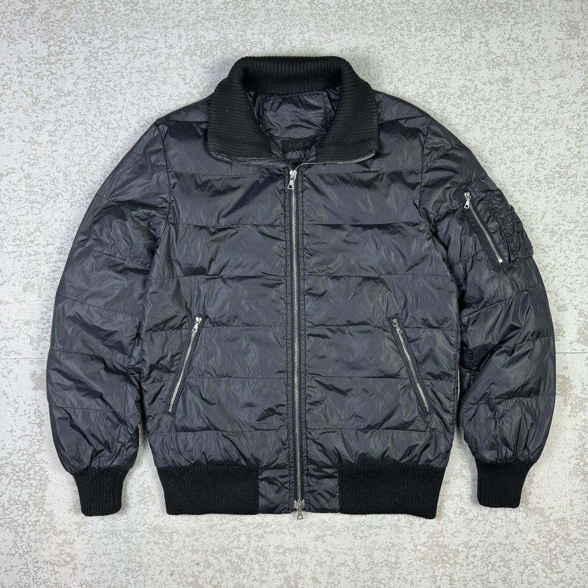 Japanese Brand And A Bomber Puffer Down Jacket Size US XS / EU 42 / 0 - 1 Thumbnail