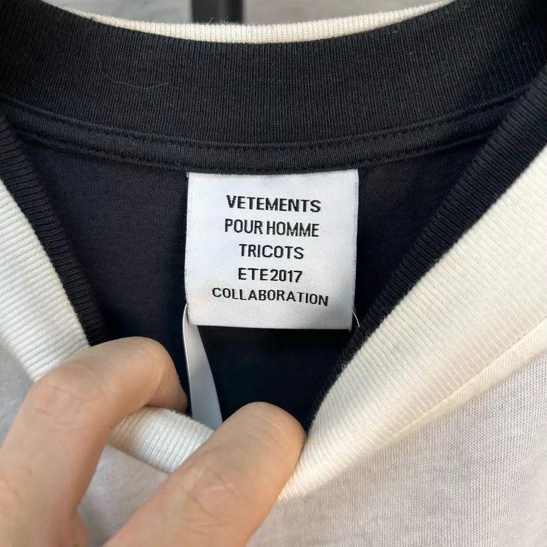 Vetements Vetements Vetements, Showpiece Antwerp Two-Piece T-Shirt, Size US M / EU 48-50 / 2 - 3 Thumbnail
