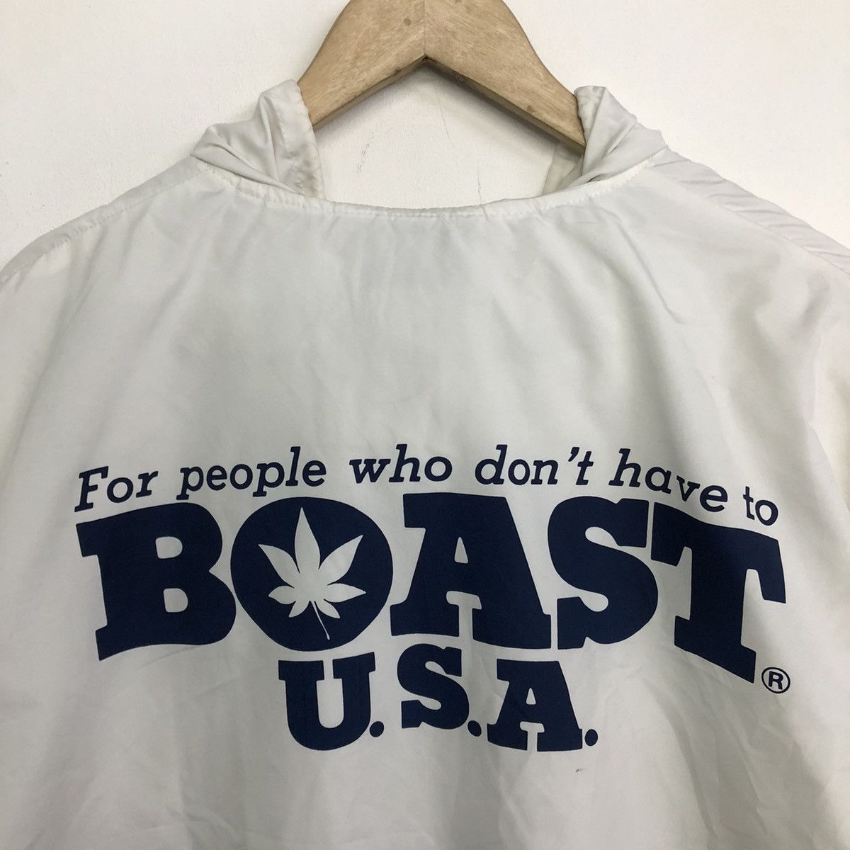 Japanese Brand Vintage Boast USA Half Zipper Windbreaker Jacket Size US M / EU 48-50 / 2 - 16 Thumbnail