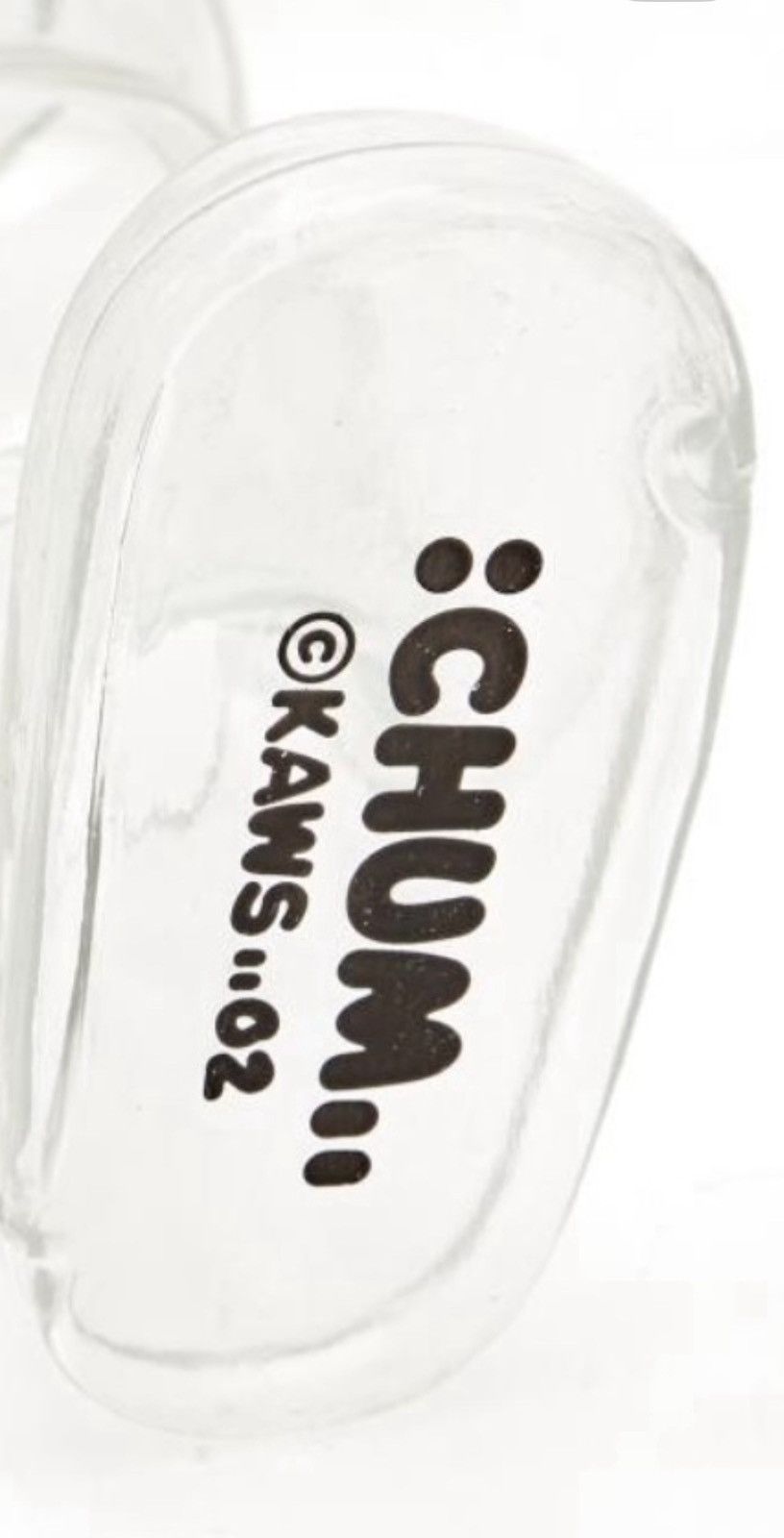 Kaws × Medicom Toy × Original Fake KAWS CLEAR CHUM(2002) 💯💯 Size ONE SIZE - 4 Thumbnail