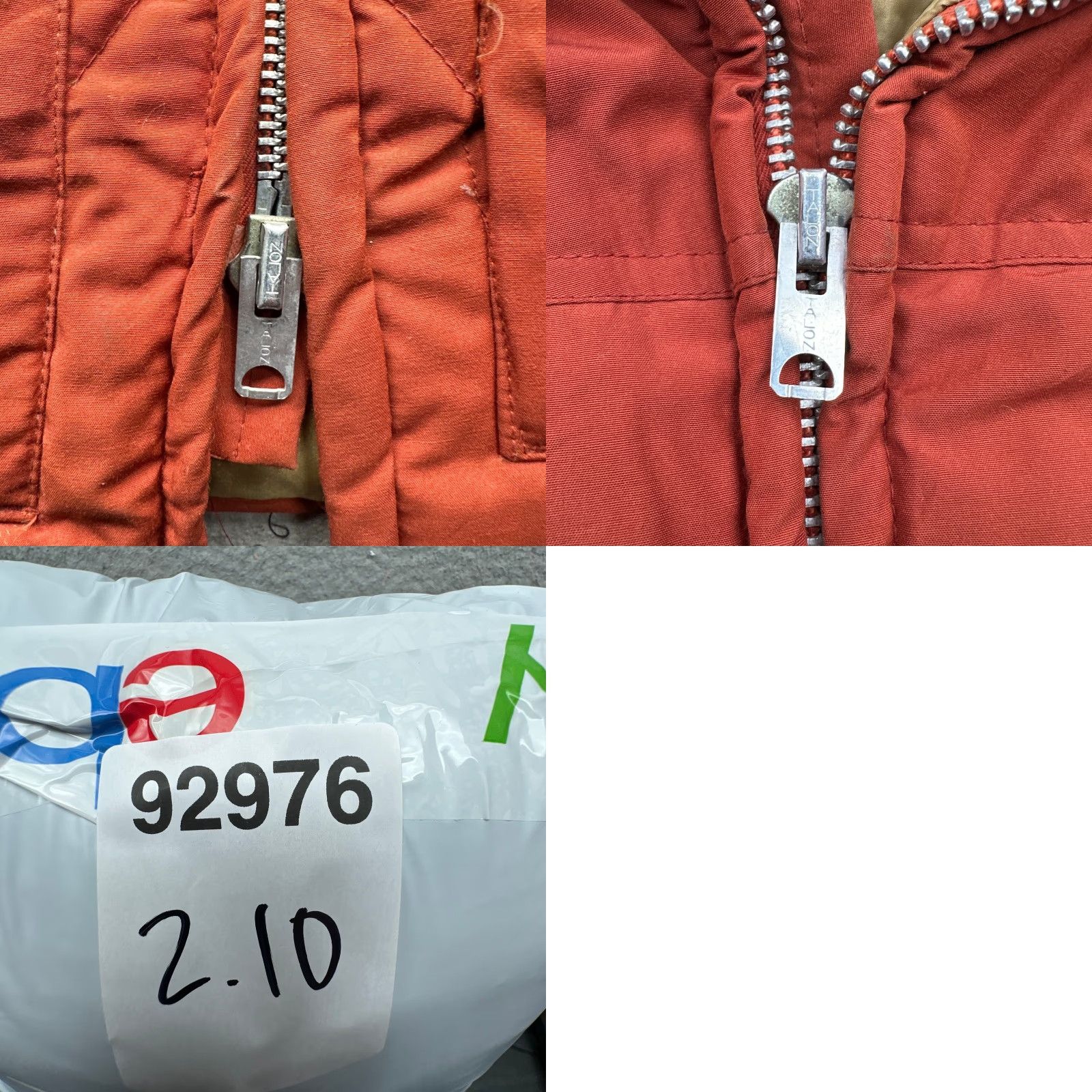 Schott VINTAGE Schott NYC Goose Down Diamond Quilted Puffer Coat Jacket Mens Large Regular Orange Coat Jacket Mens L Puffer Size US L / EU 52-54 / 3 - 9 Thumbnail