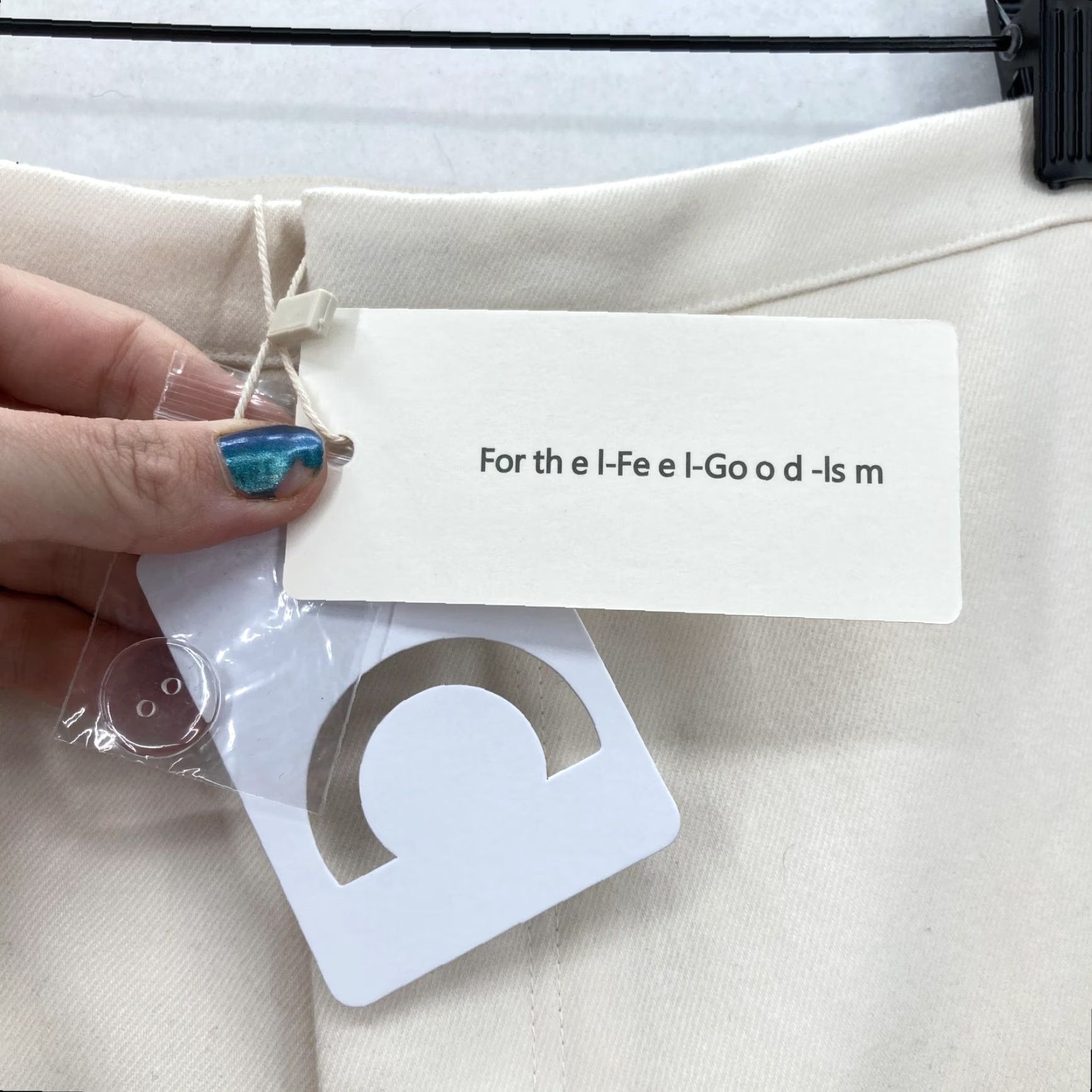 Vintage VINTAGE Commense Minimalist Pockets Draped Pants Womens XS Cream Wide Leg High Rise NWT Size 26" / US 2 / IT 38 - 4 Thumbnail