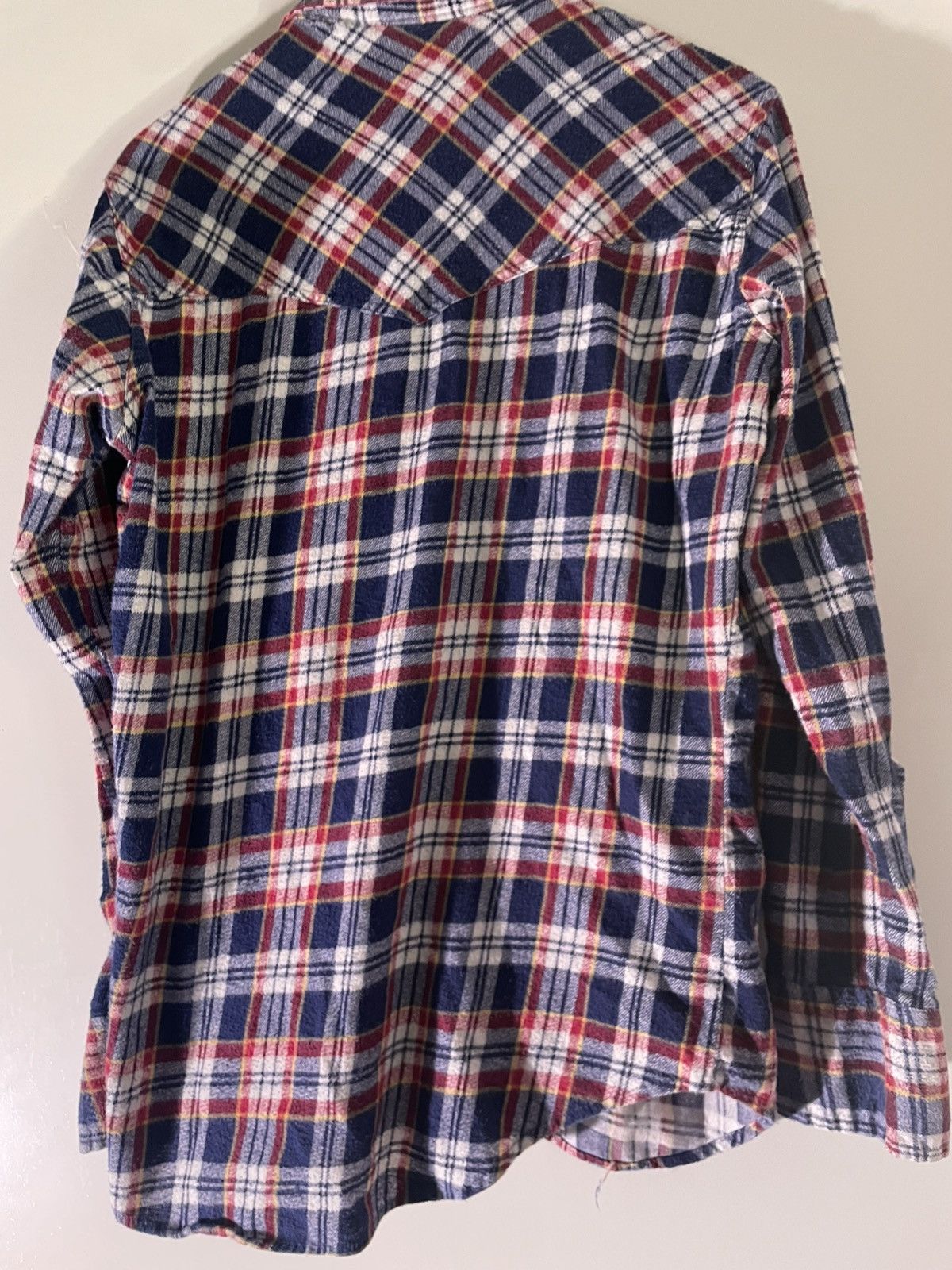Vintage 70’s 80’s VTG Vintage Sears Western Wear Blue Flannel Shirt Size US S / EU 44-46 / 1 - 6 Thumbnail