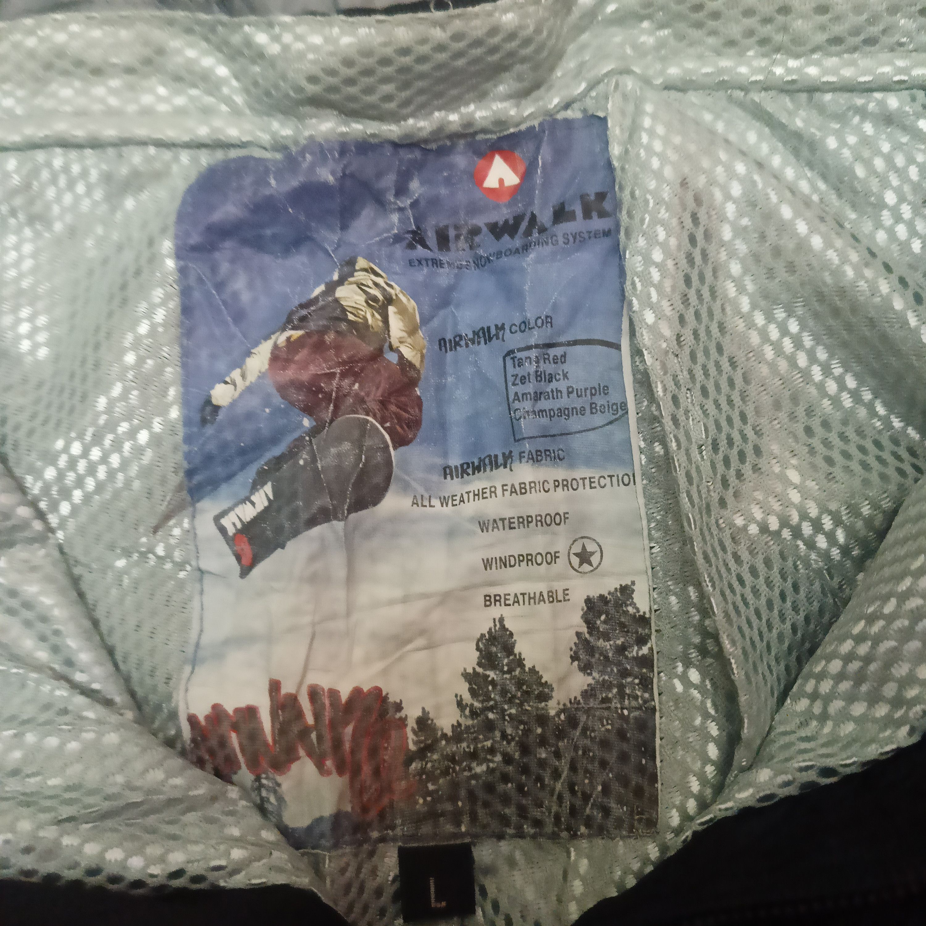 Airwalk Airwalk Multipocket Nylon Baggy Double Layer Ski Pants Size US 31 - 11 Thumbnail